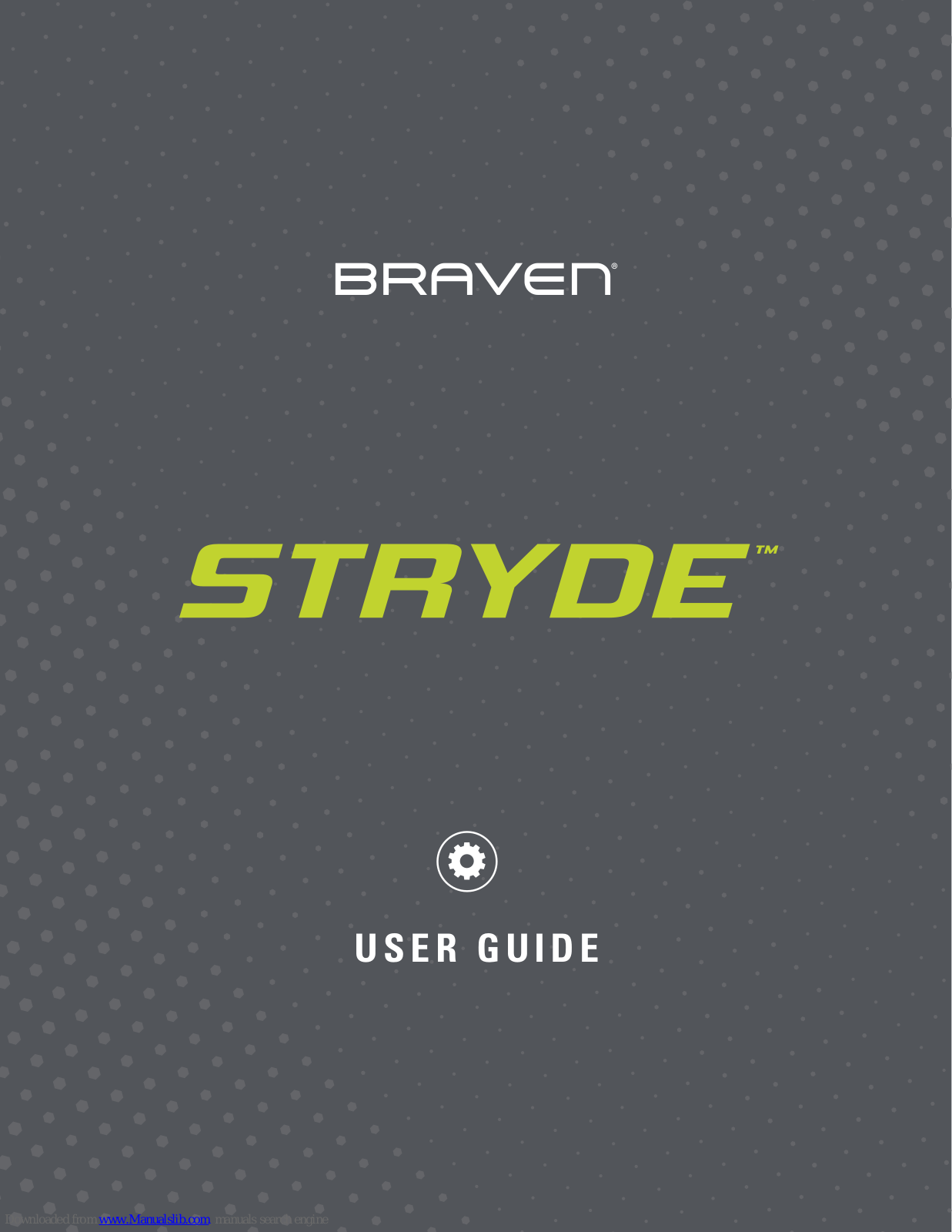 Braven Stryde User Manual