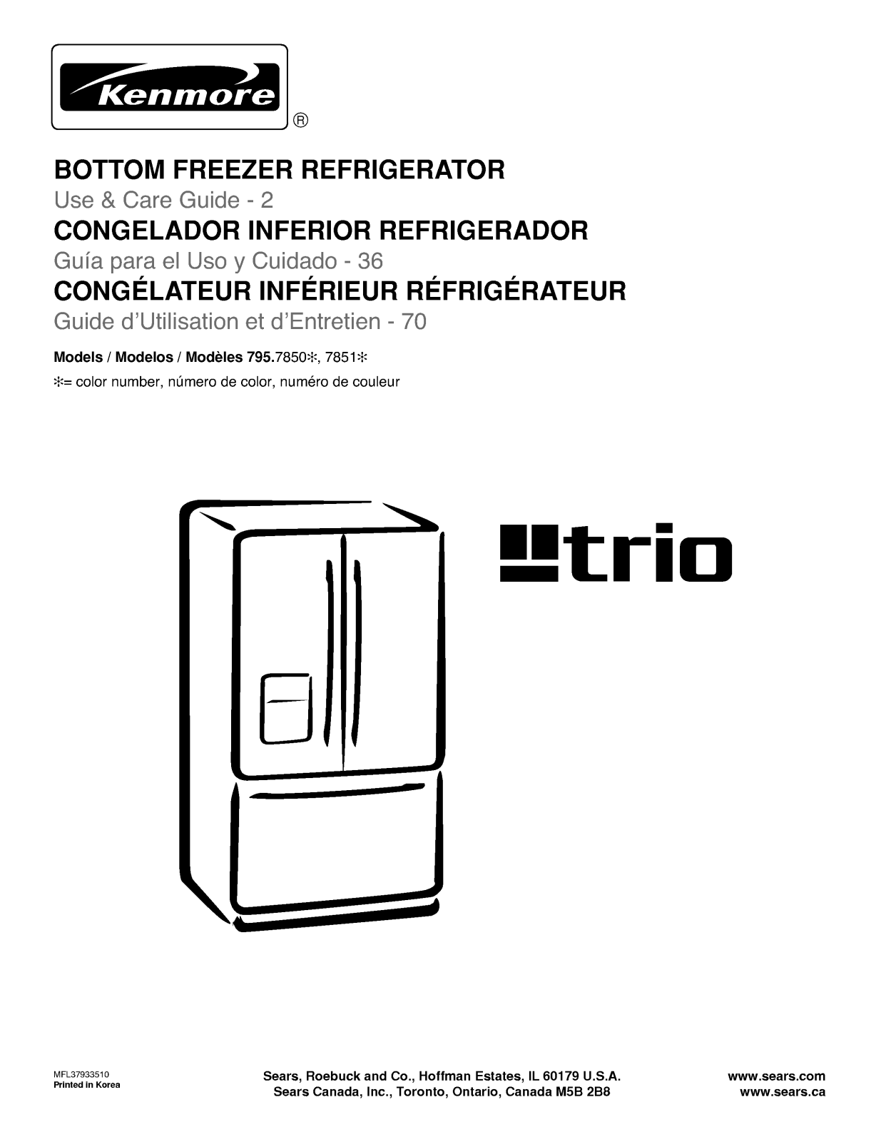 LG 78516 User Manual