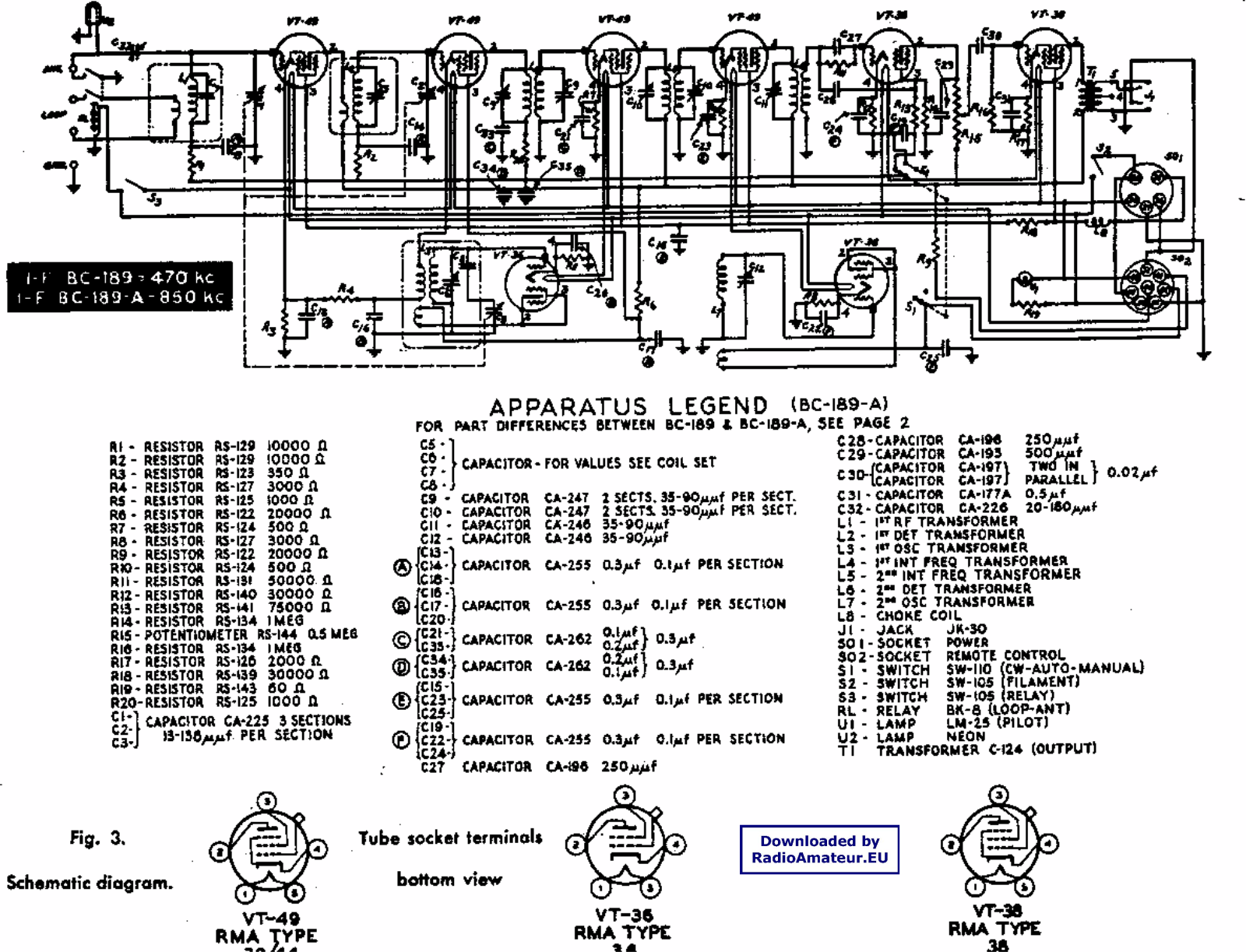 Pozosta BC-189 Schematic