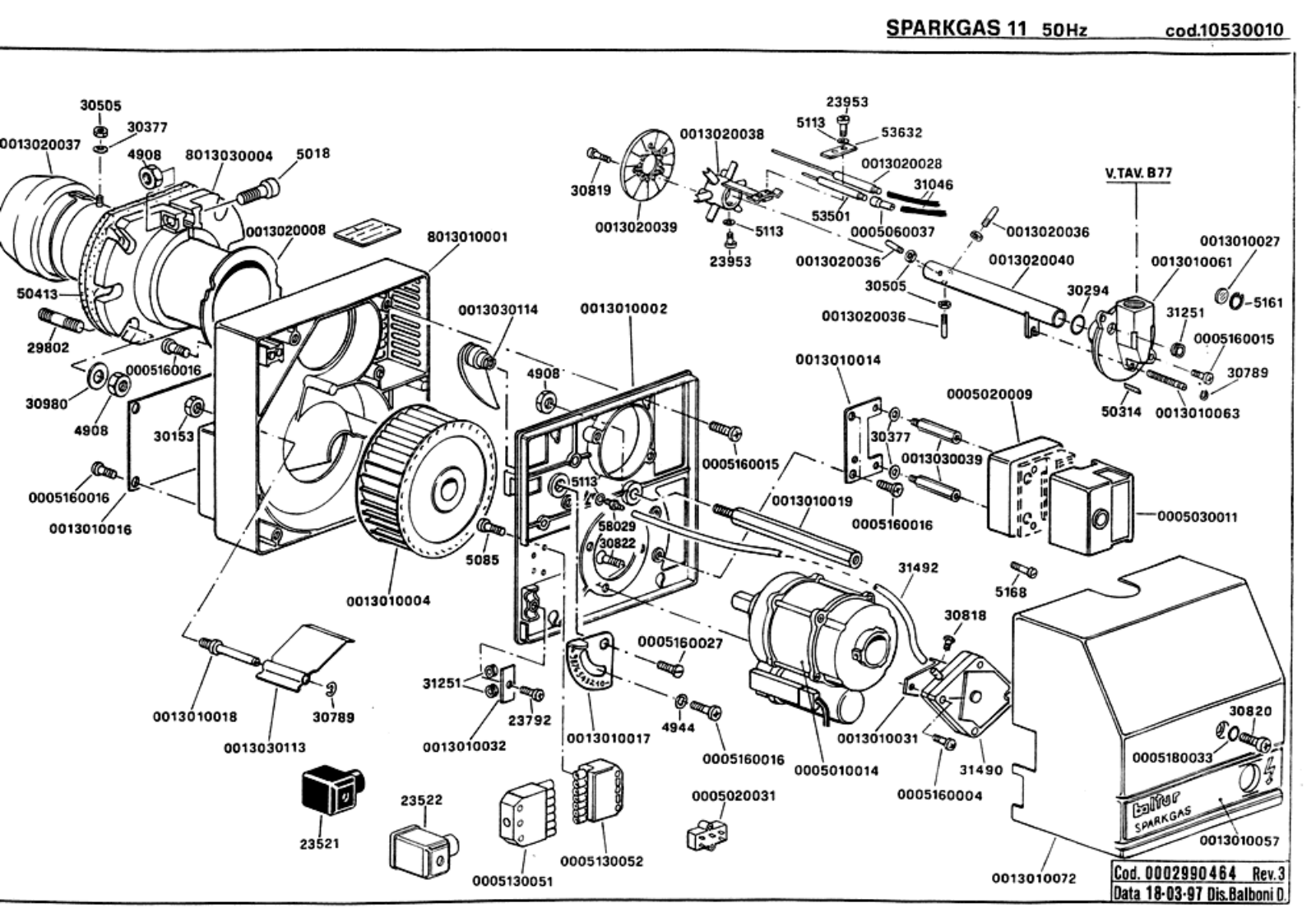 BALTUR SPARKGAS 11 User Manual