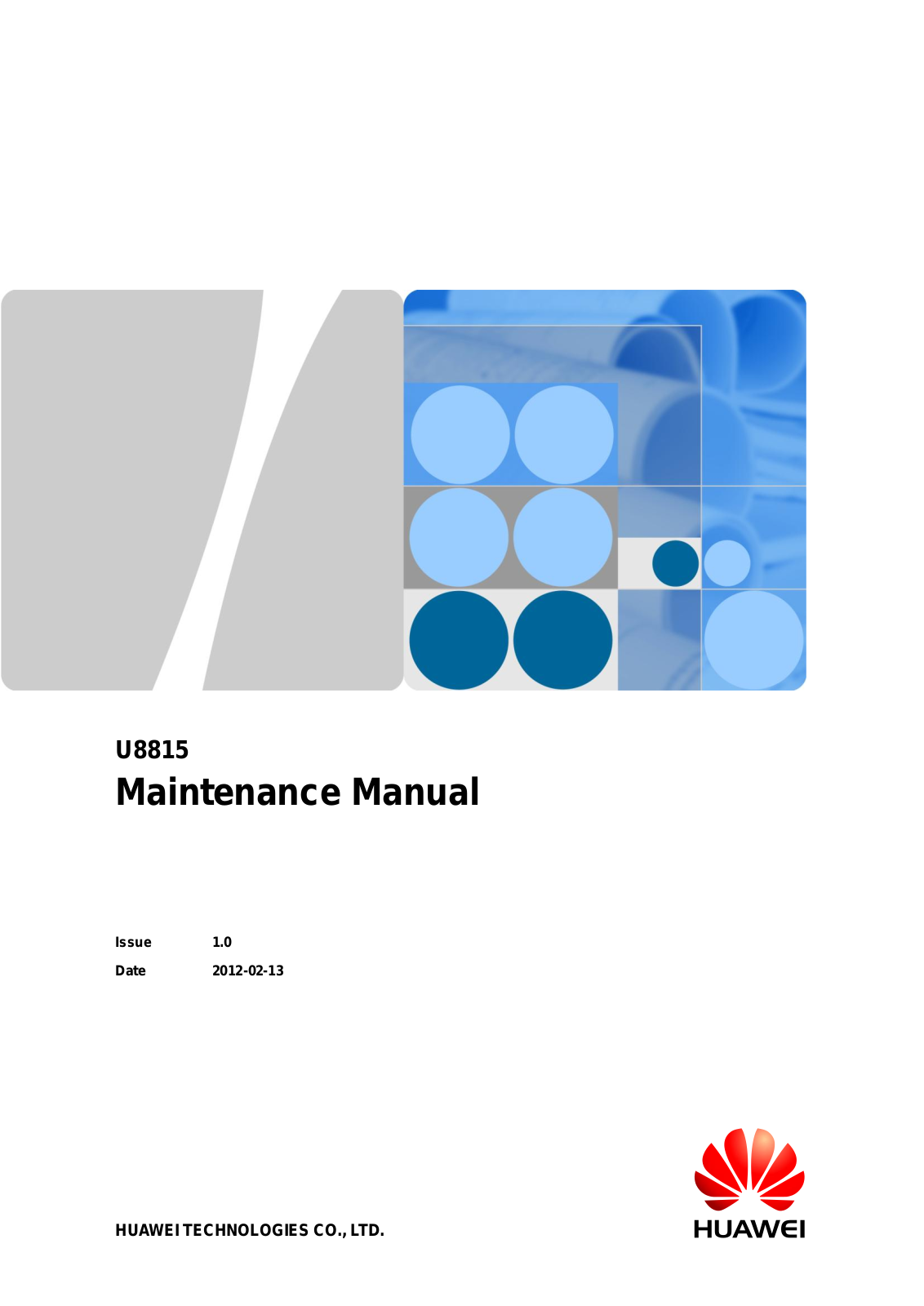 Huawei U8815 Maintenance Manual