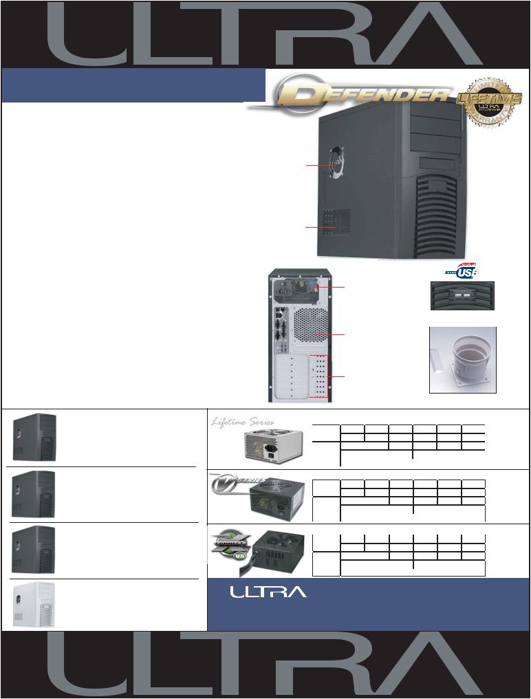 Ultra Products Defender User Manual
