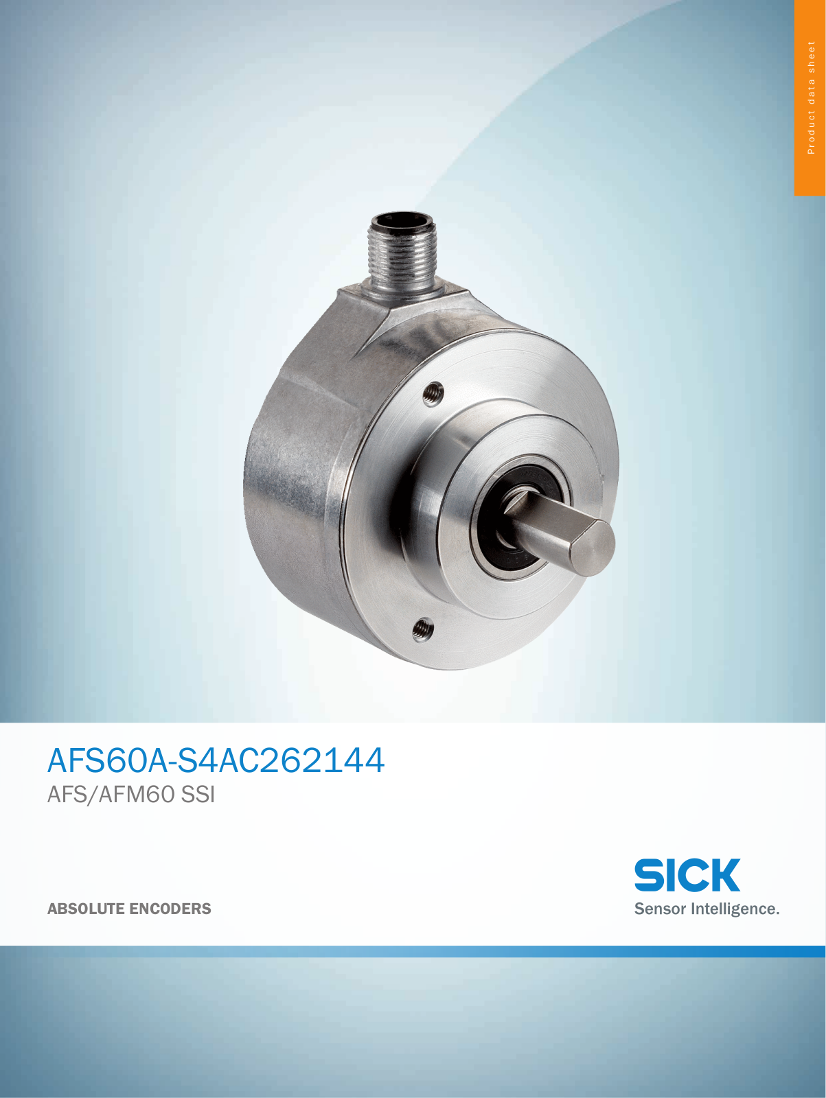 Sick AFS60A-S4AC262144 Data Sheet