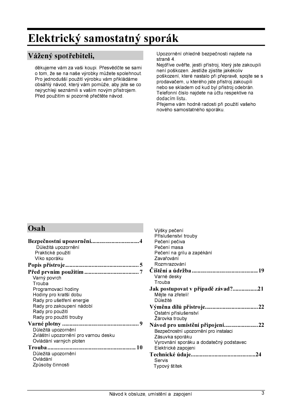 Gorenje E 131 User Manual