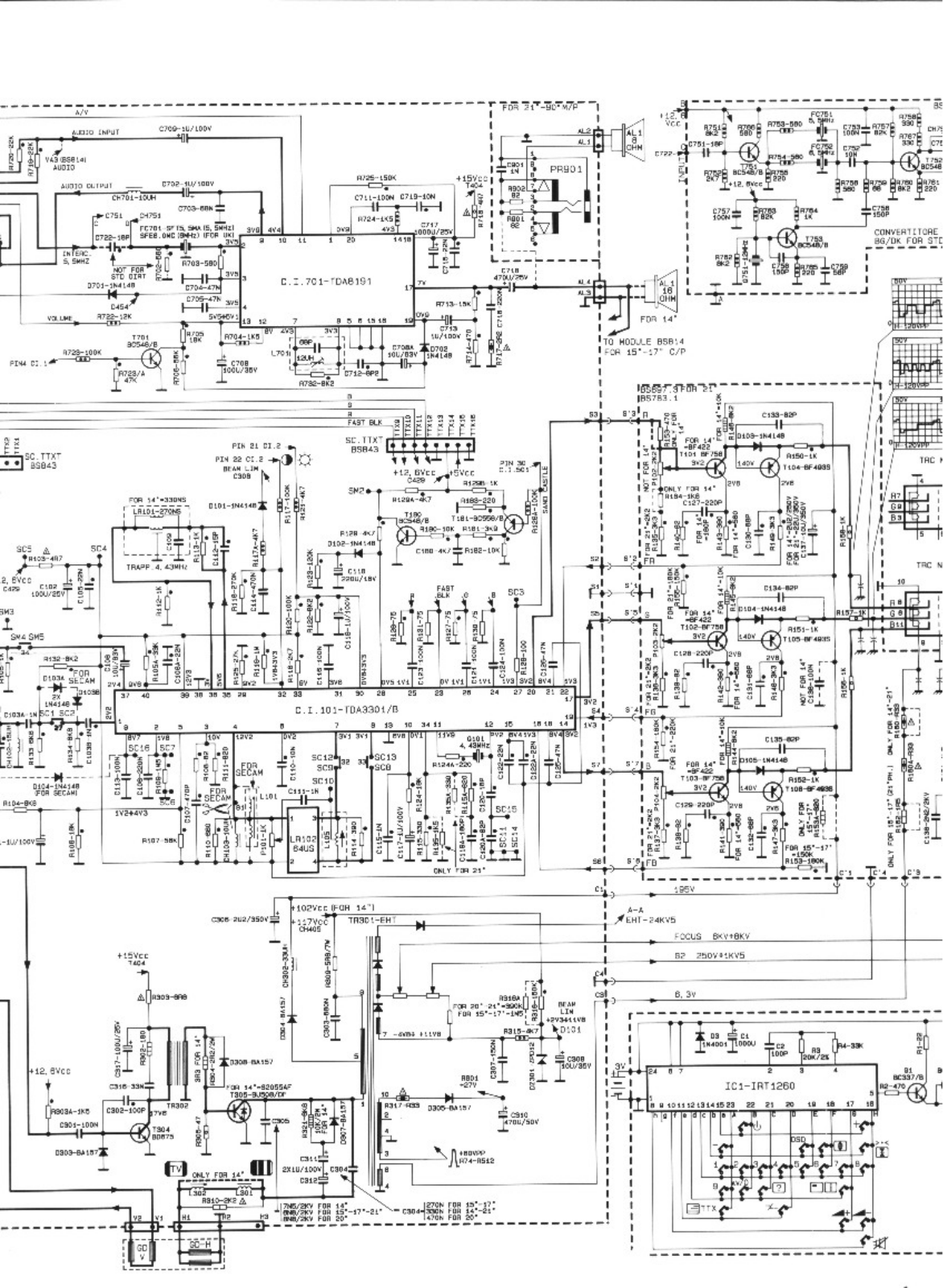 Seleco BS700 Schematic