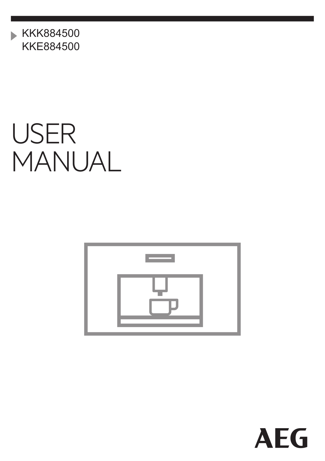 Aeg KKE884500B User Manual