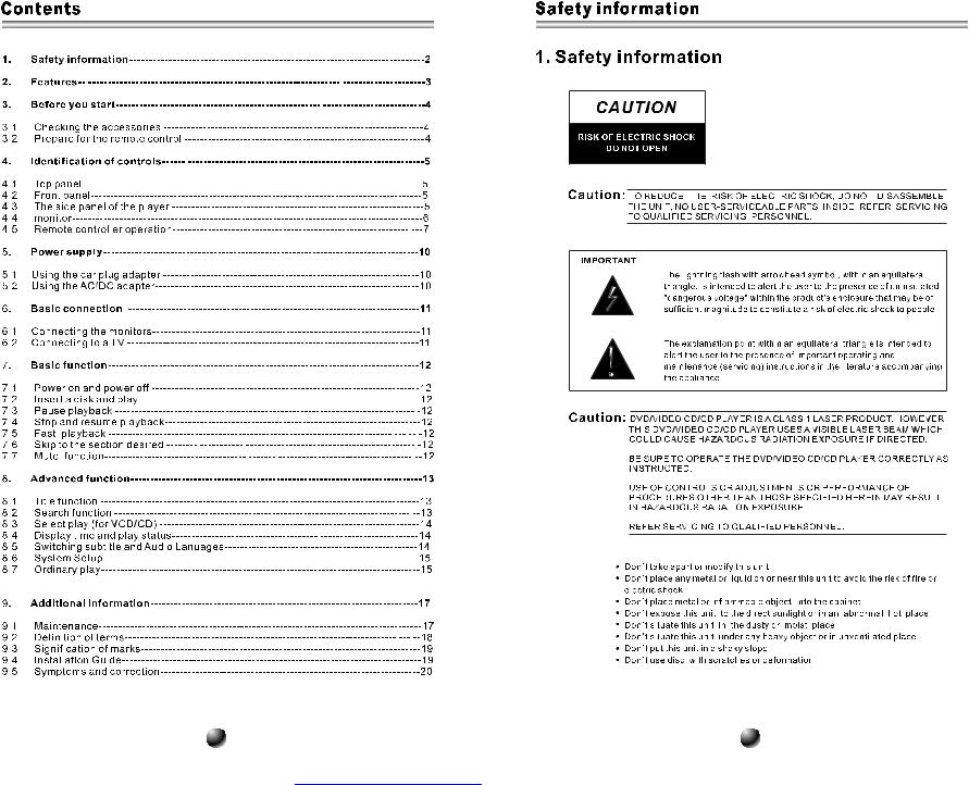 Denver MT-720TWIN User Manual