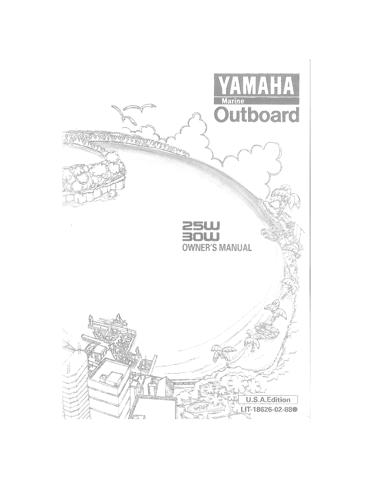 Yamaha Outboard 25W, Outboard 30W Owner's Manual