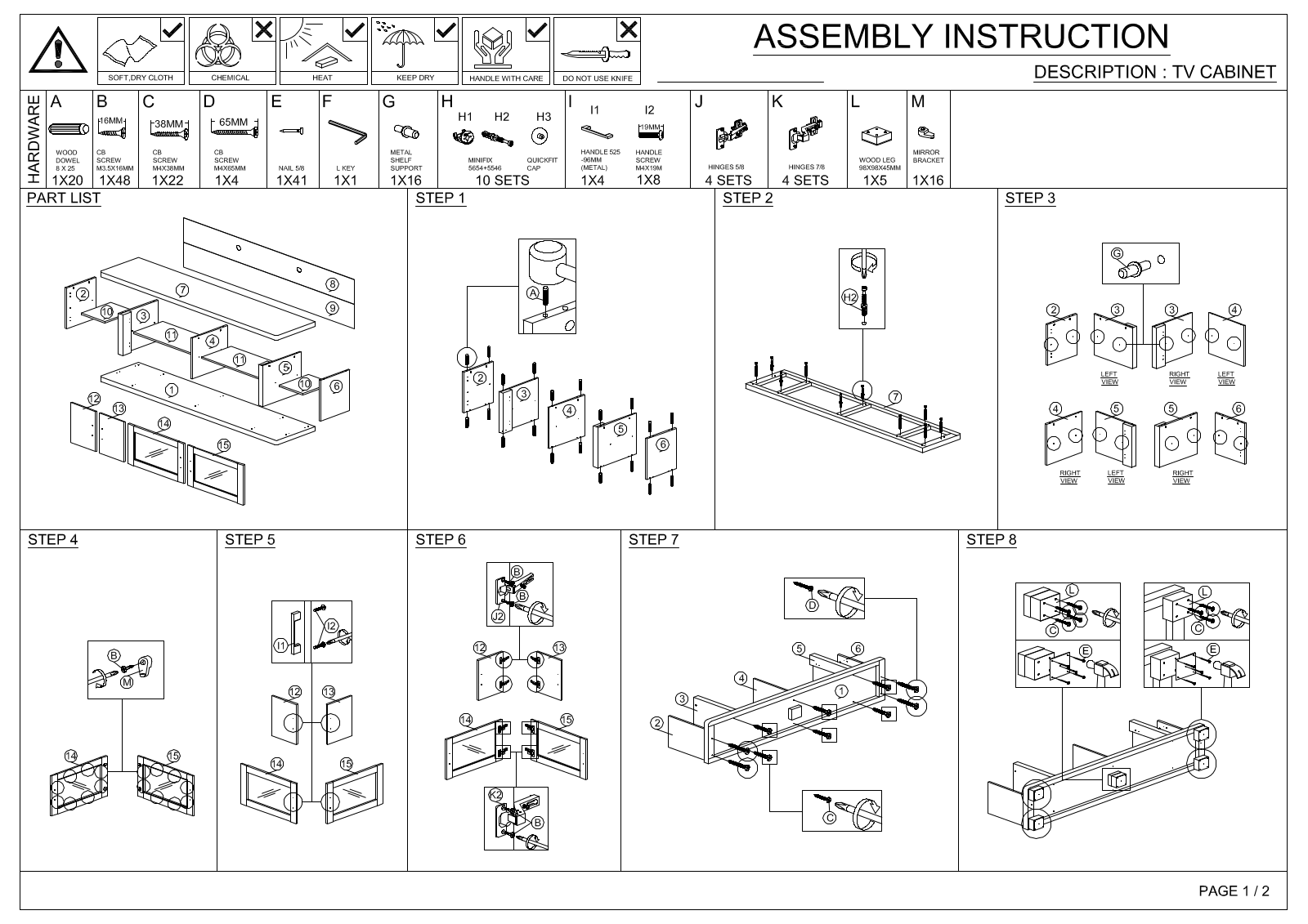 Wrought Studio W005404760 Installation & Assembly - ManualMachine.com