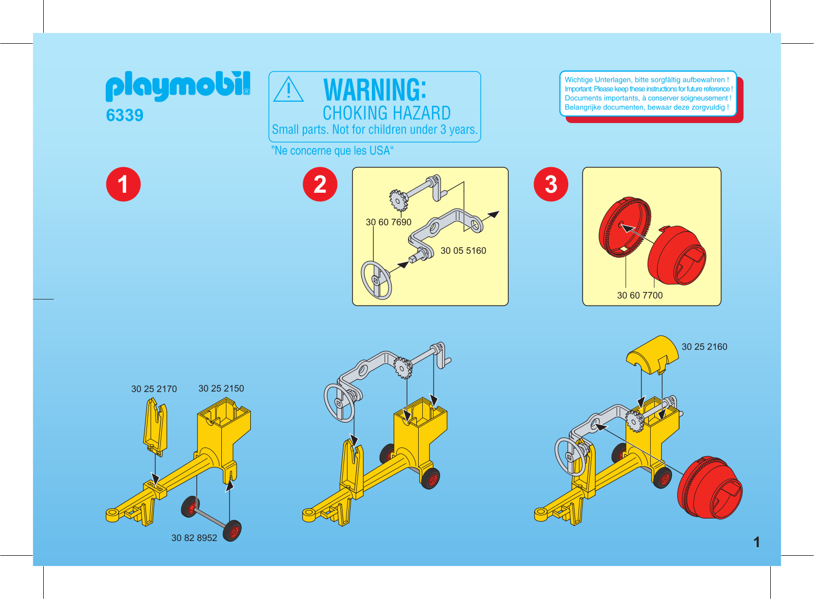 Playmobil 6339 Instructions