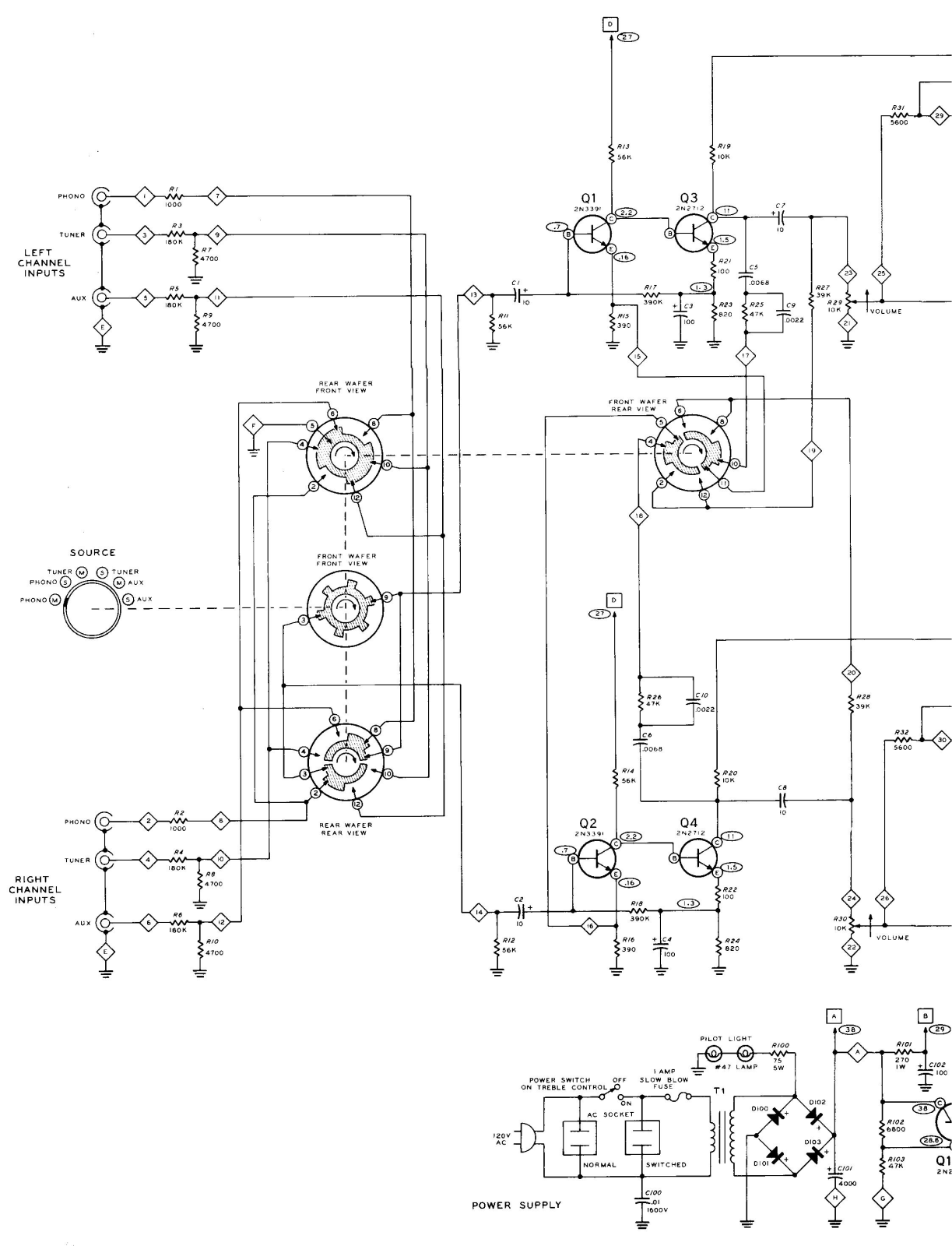 Heathkit AA-14 Schematic