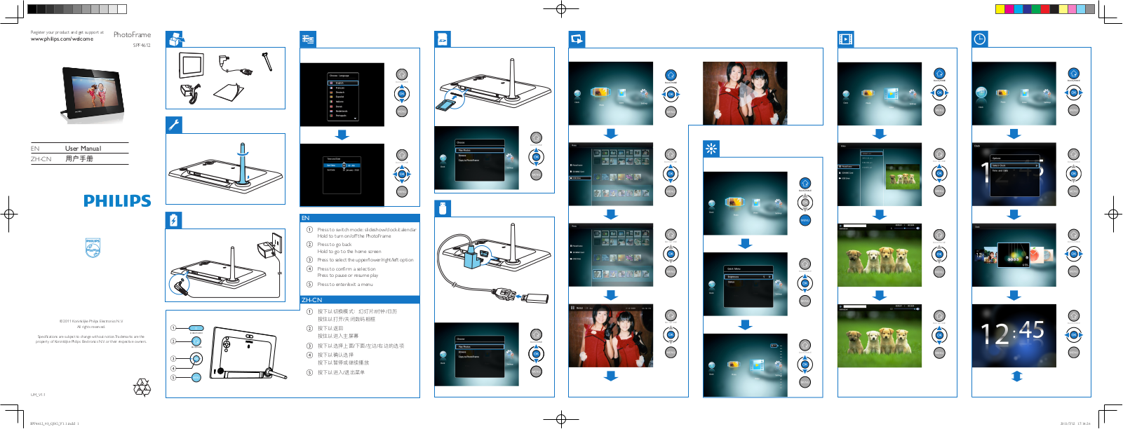 Philips SPF4612 User Guide