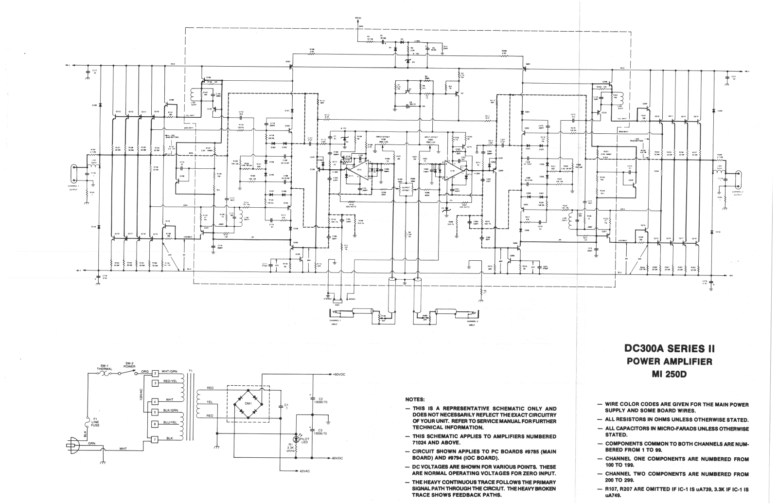 C Audio dc300a schematic