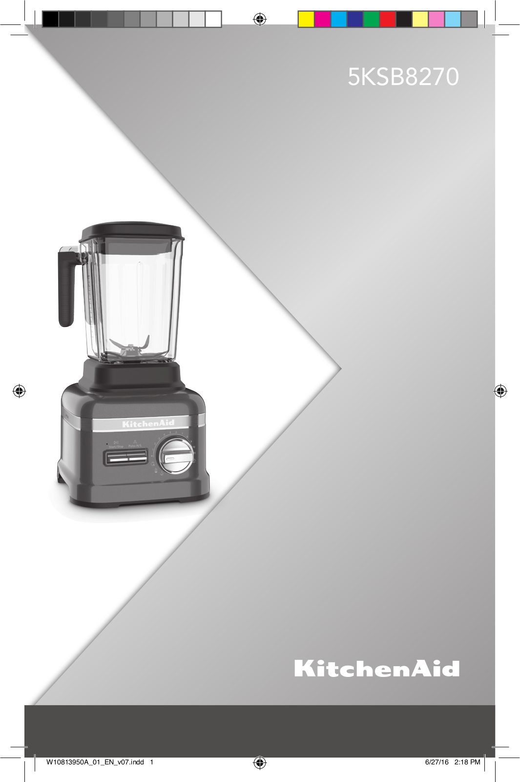 Kitchenaid 5KSB8270ECA User Manual