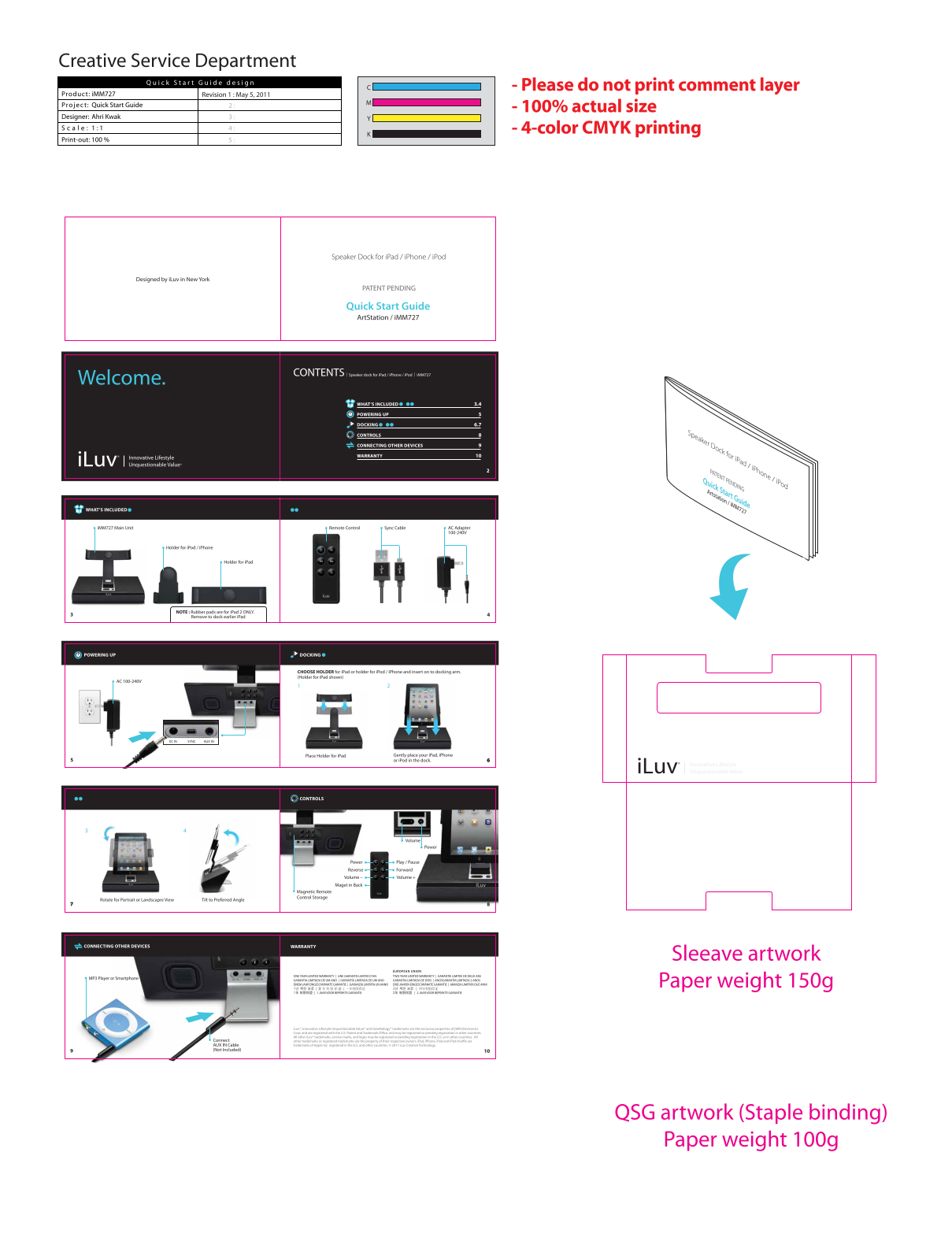 iLuv ok User Manual