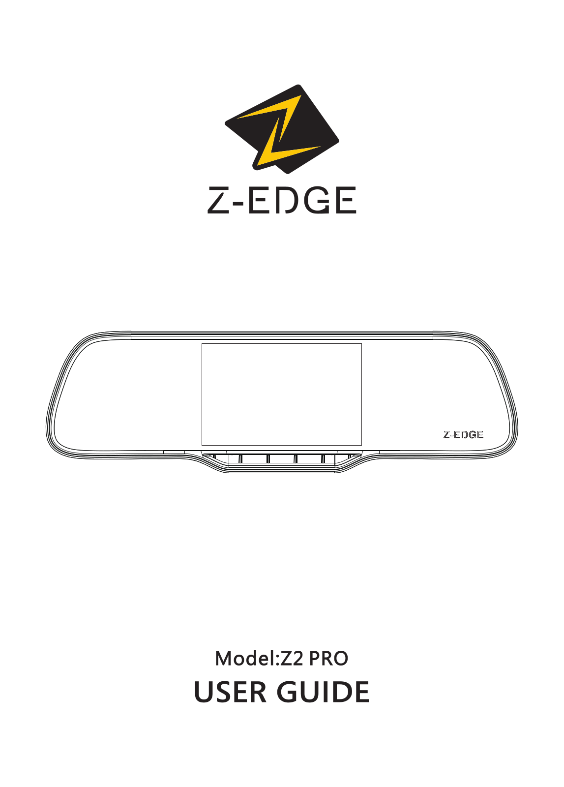 Z-edge Z2 PRO User Manual