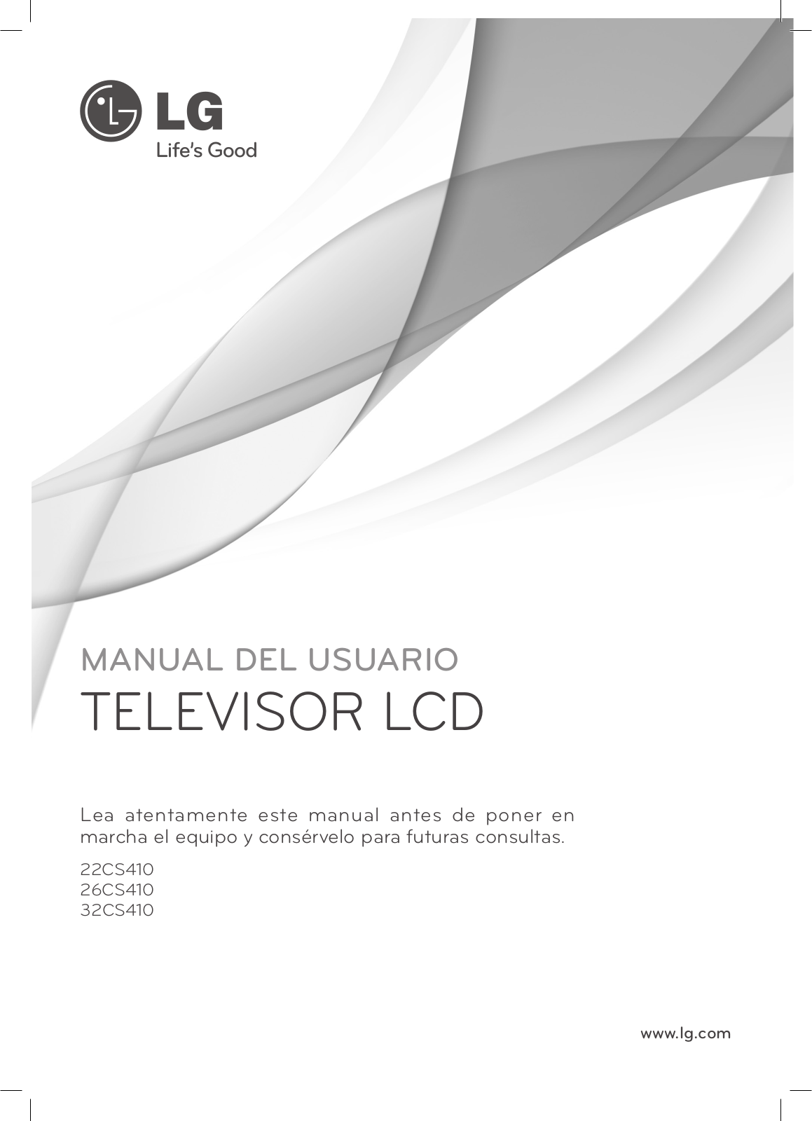 LG 22CS410 Owner's Manual