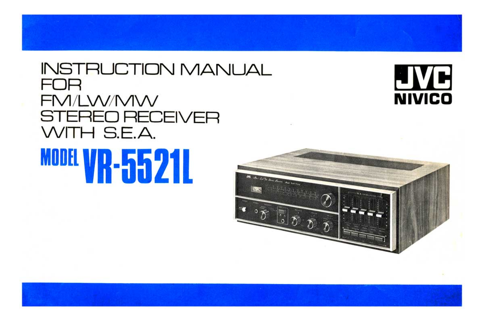 JVC VR-5521-L Owners manual