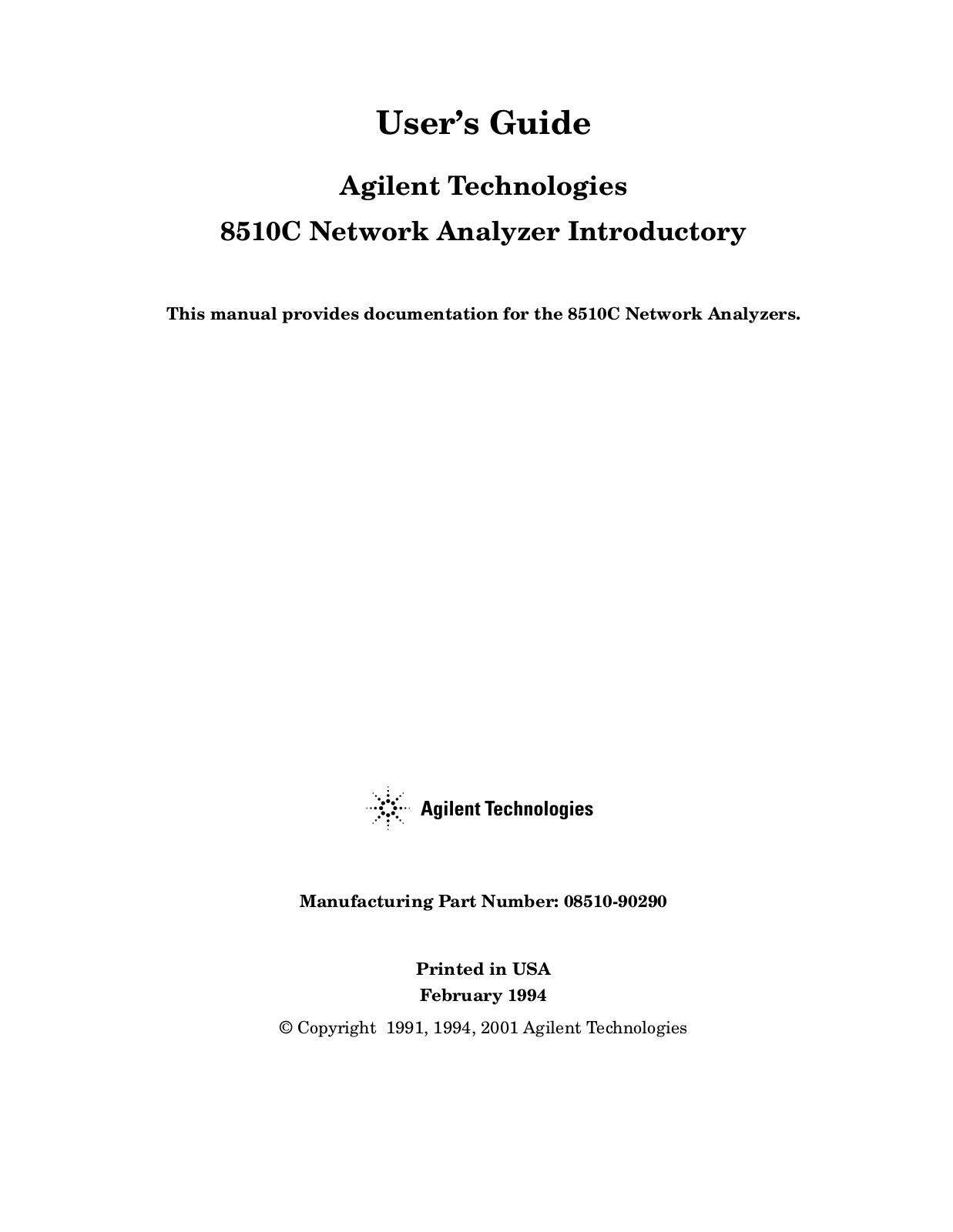 HP 8510c   ,08510 ,90290 schematic