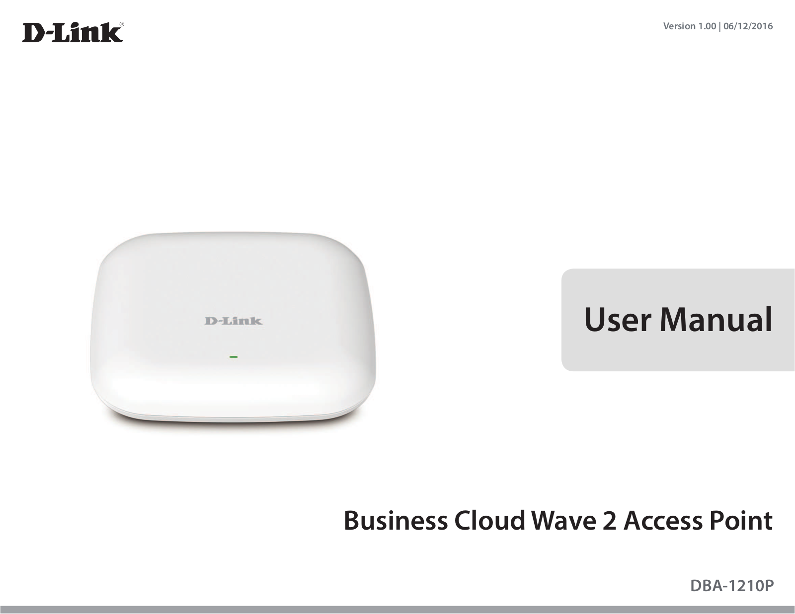 D Link BA1210PA1 User Manual