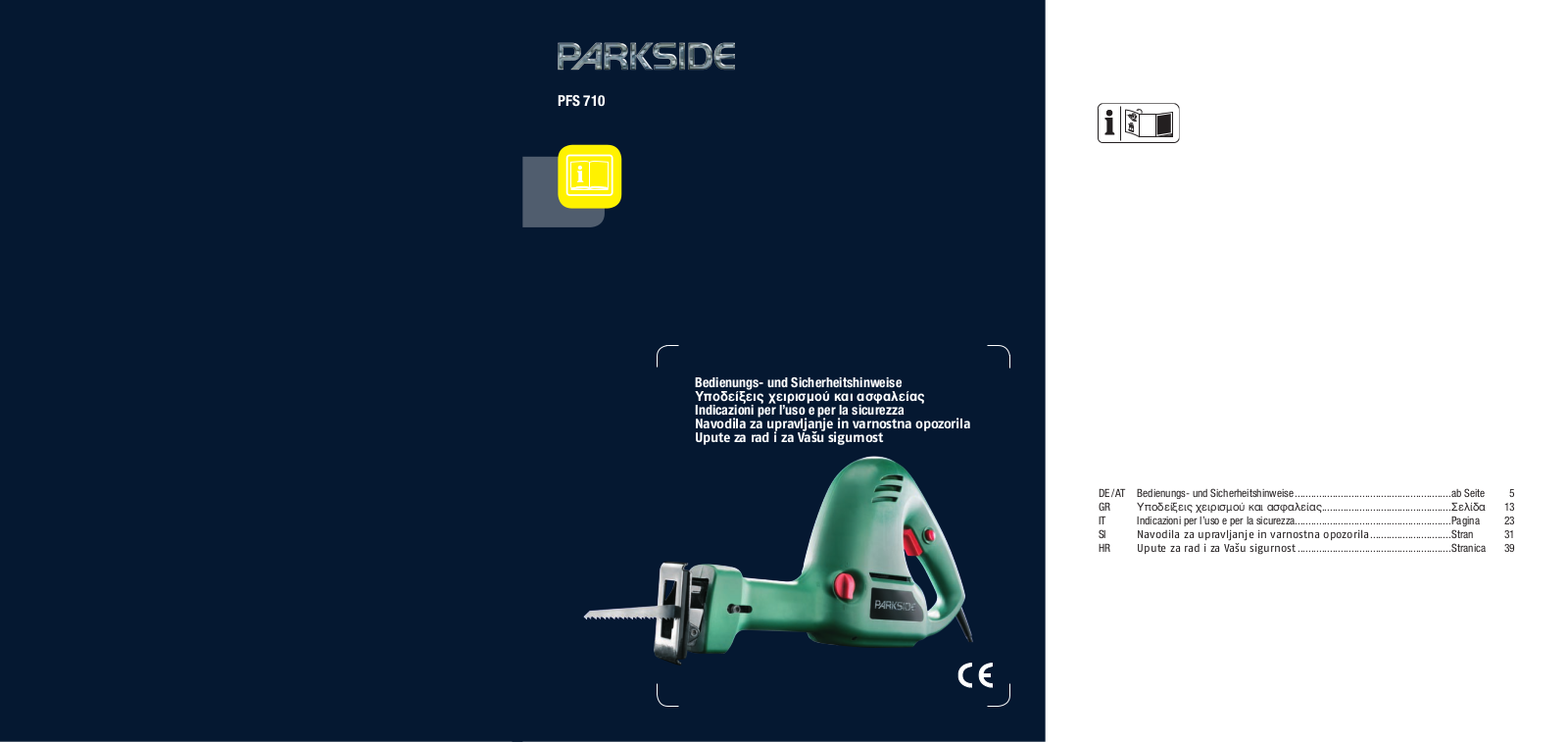 Parkside PFS 710, KH 3136 User Manual