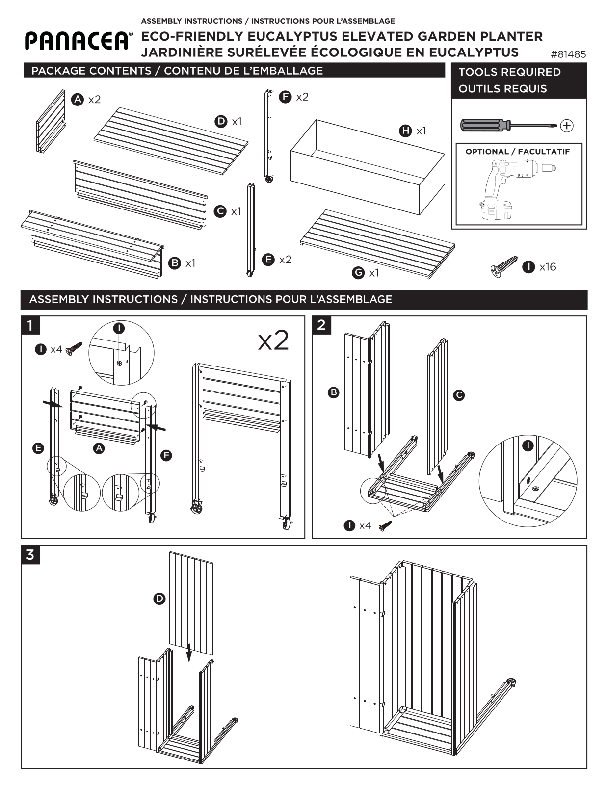 Panacea 81485 Assembly Instructions - ManualMachine.com