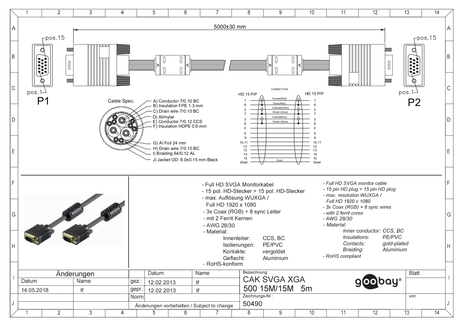 GOOBAY 50490 Datasheet - ManualMachine.com