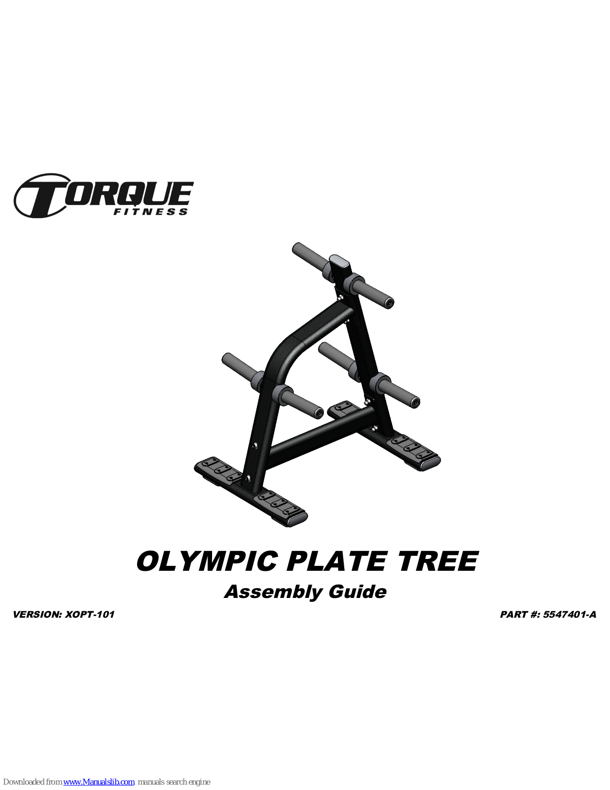 Torque Fitness XOPT-101 Assembly Manual