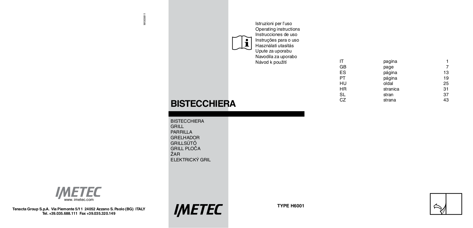 Imetec GL 2000 User Manual