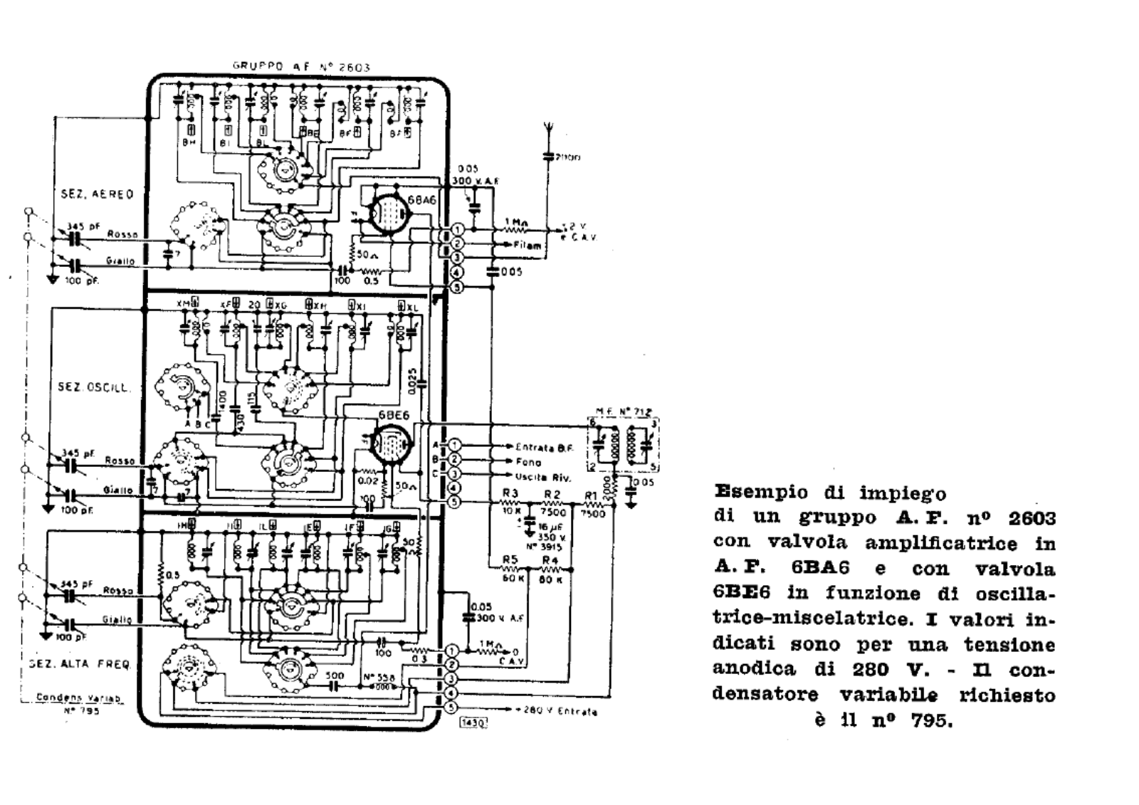 Geloso 2603 schematic - ManualMachine.com