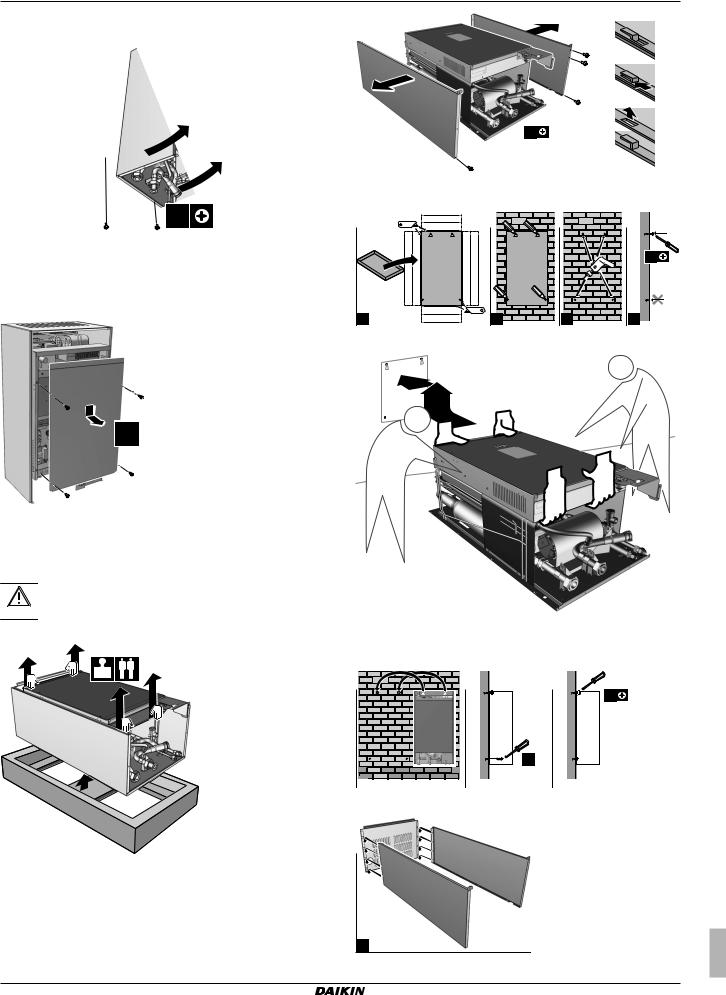 Daikin ERHQ011-014-016BA, ERLQ011-014-016CA, EHBH/X16CA Installation manuals