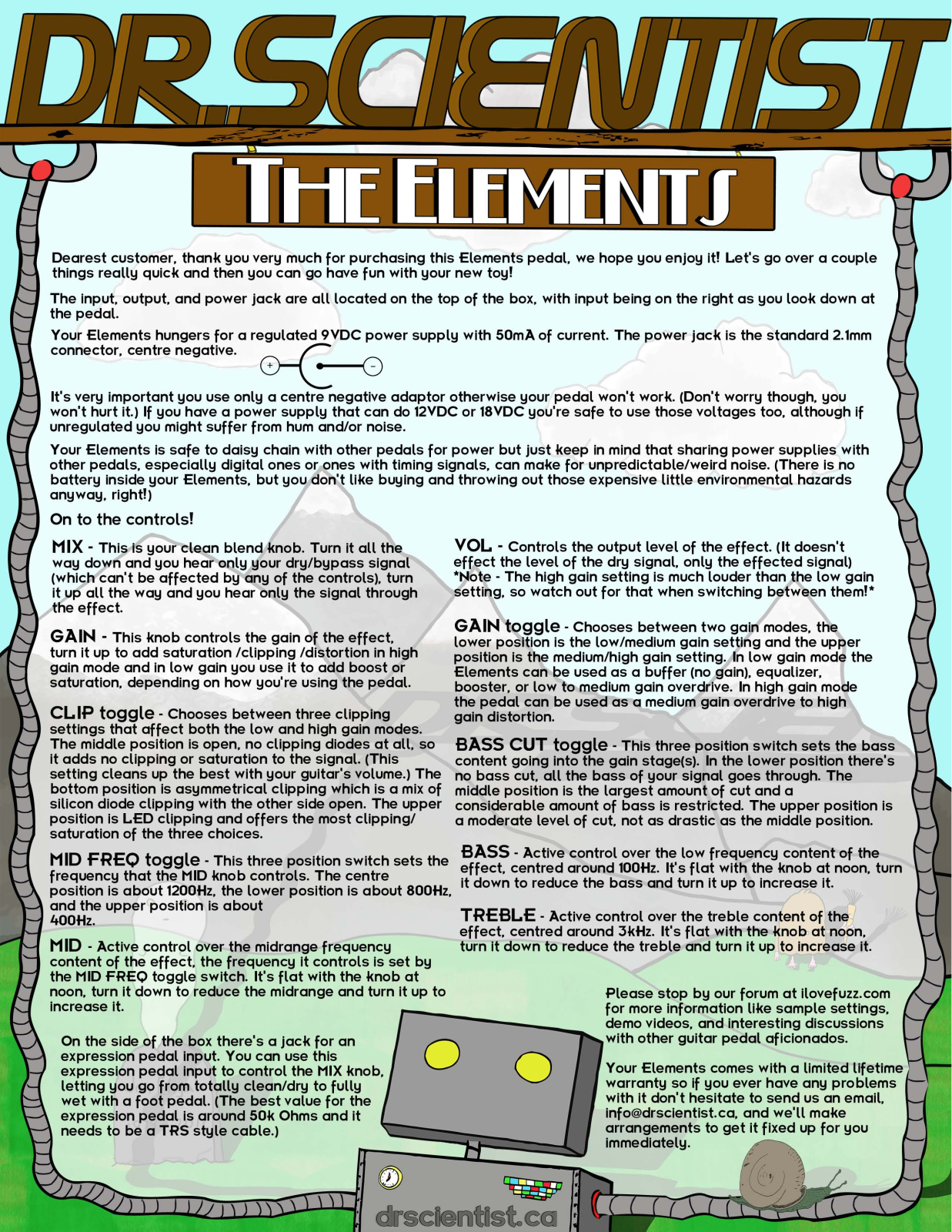 Dr. Scientist The Elements User Manual