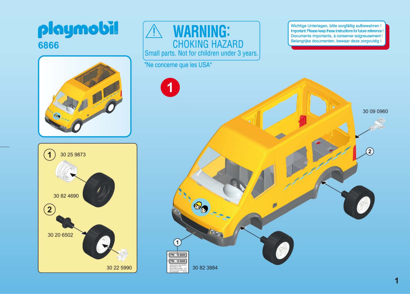 Playmobil 6866 Instructions