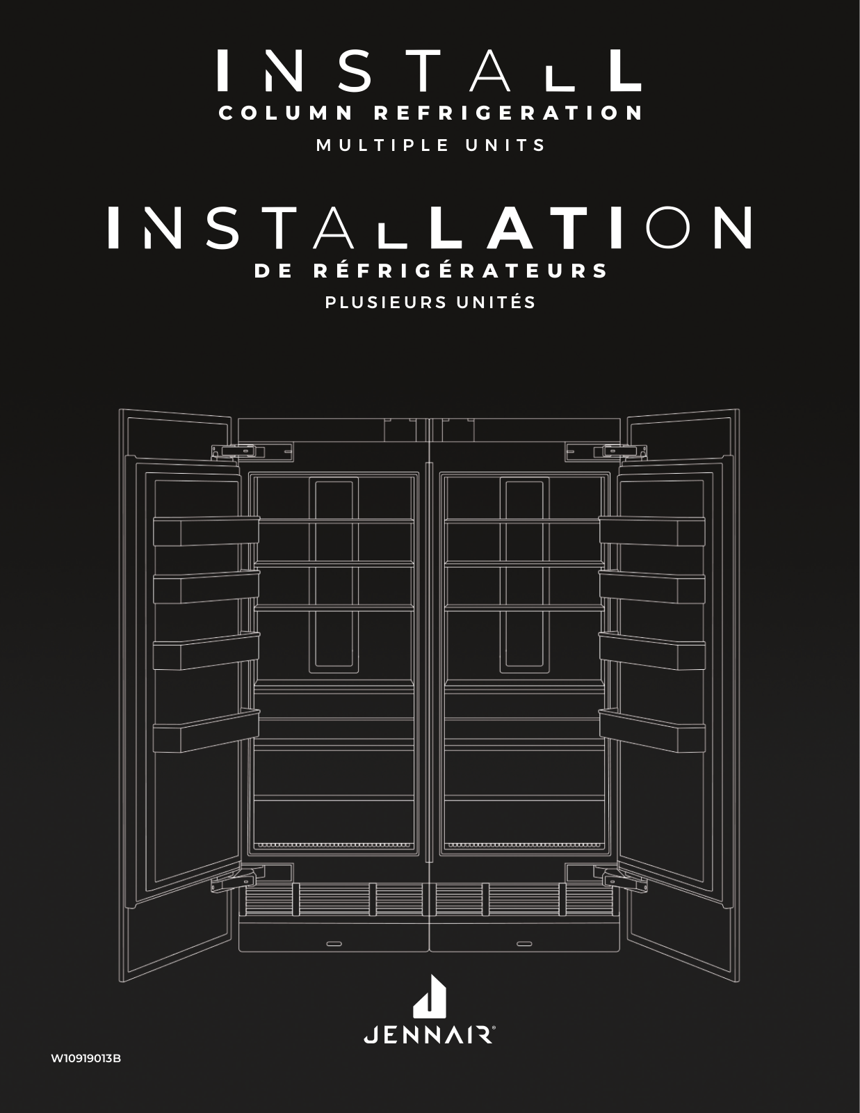 JennAir JBRFL36IGXRISE Installation manual