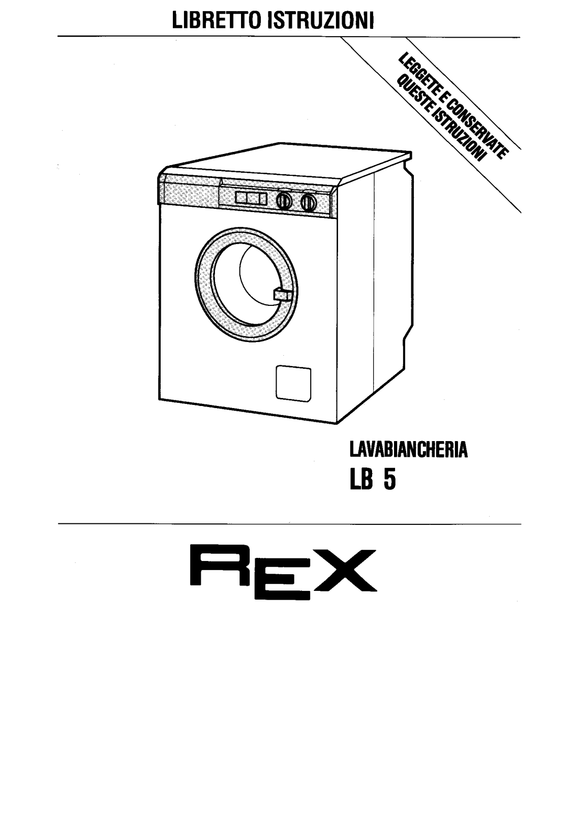 Rex LB5 User Manual