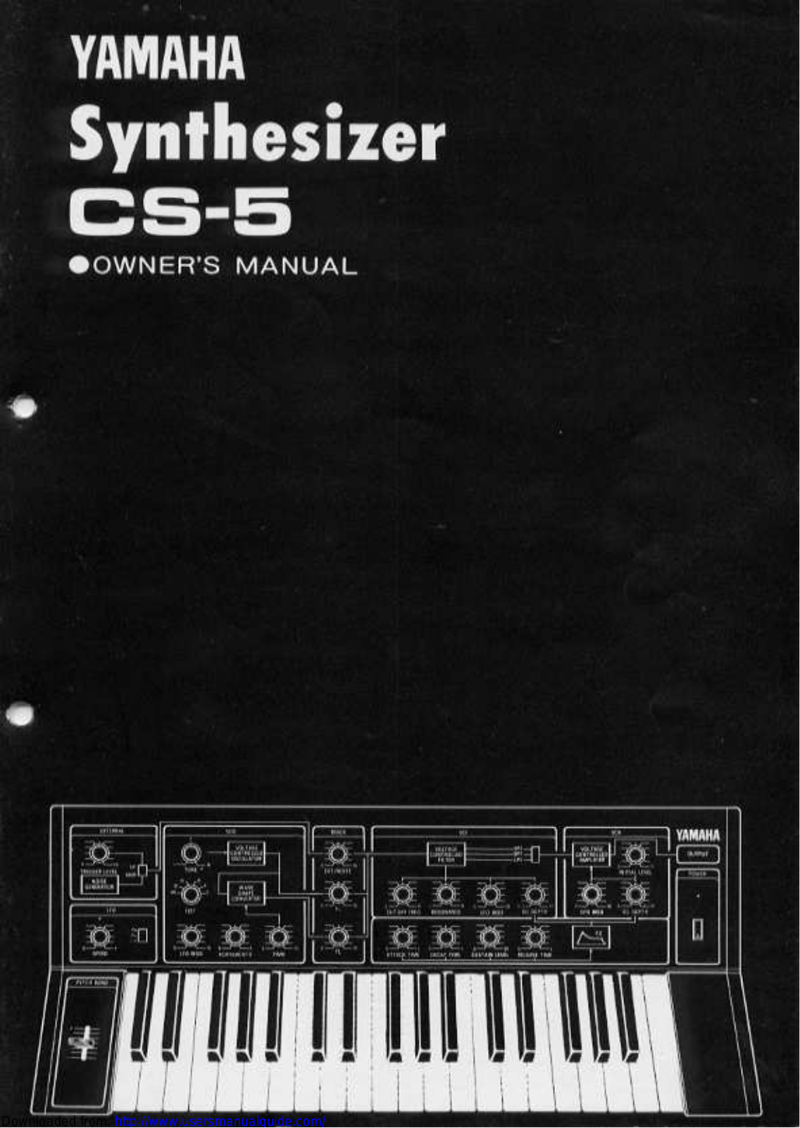 Yamaha Audio CS-5 User Manual