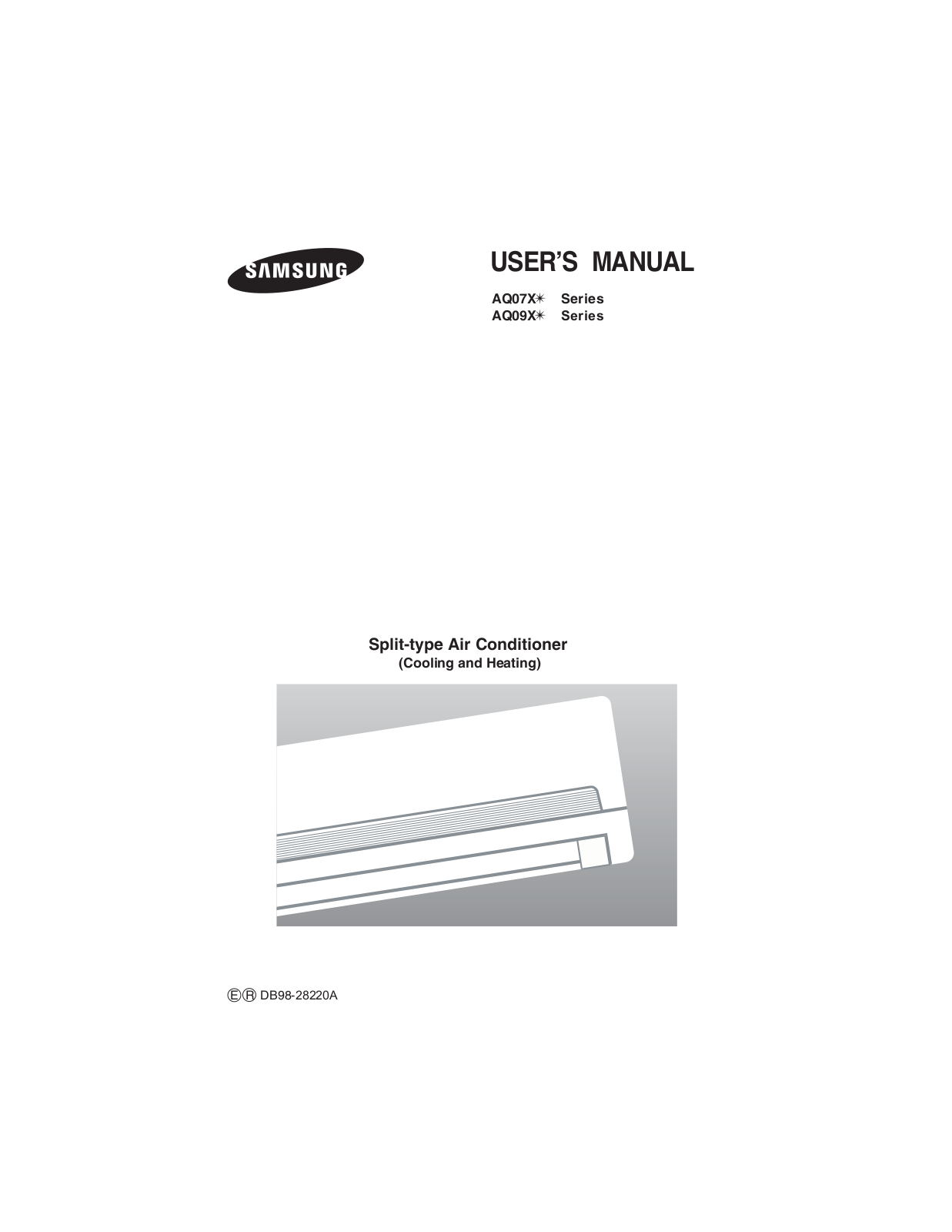 Samsung AQ07XLX User Manual