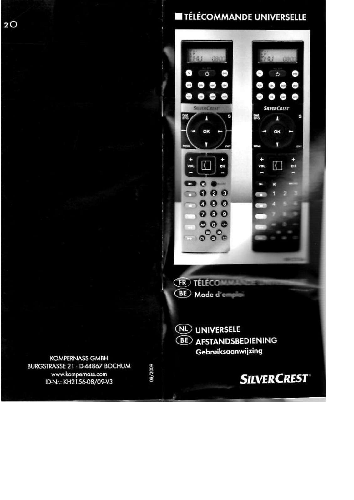 Silvercrest KH2156 User Manual