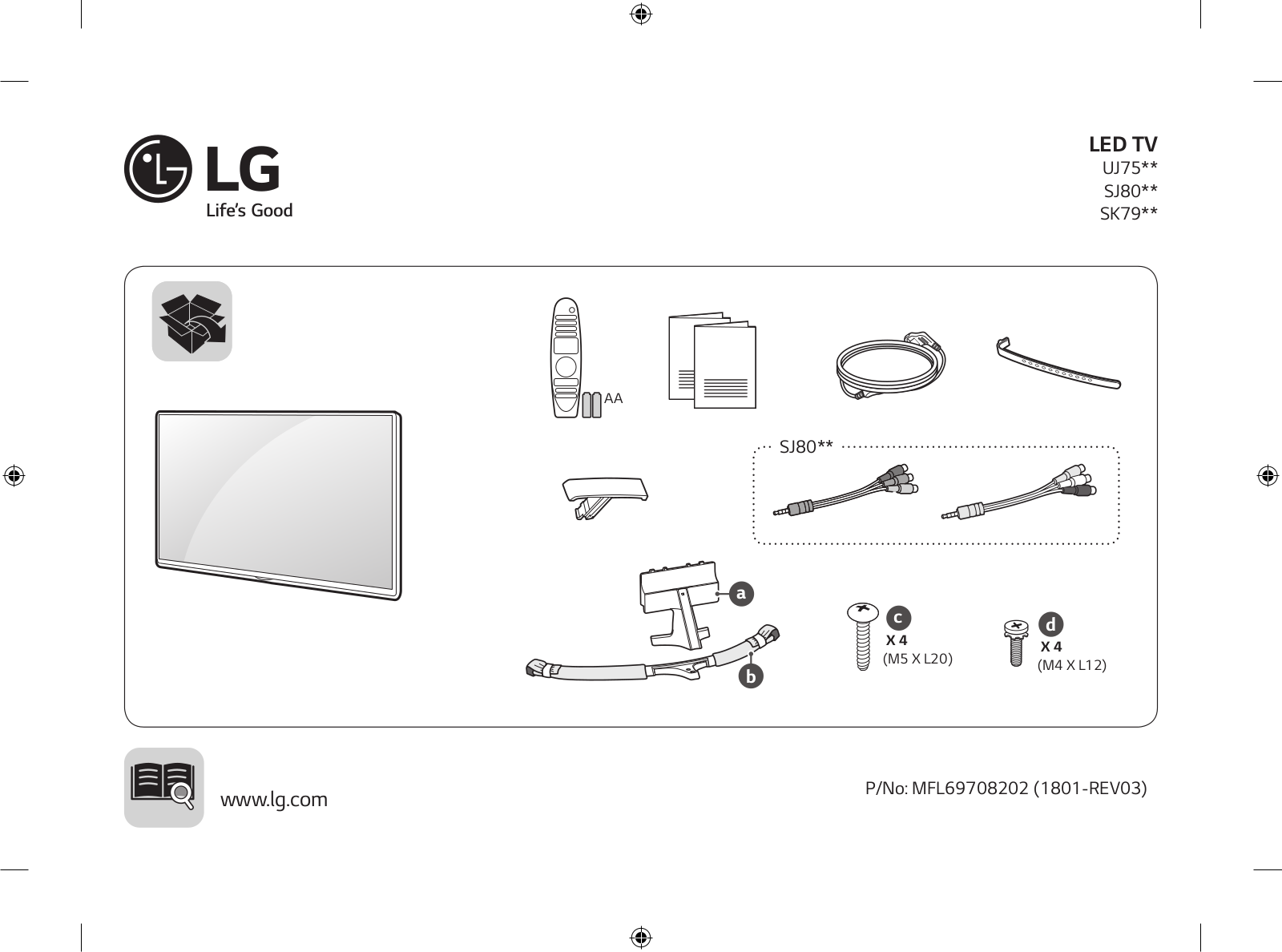 LG 55UJ752V Owner’s Manual