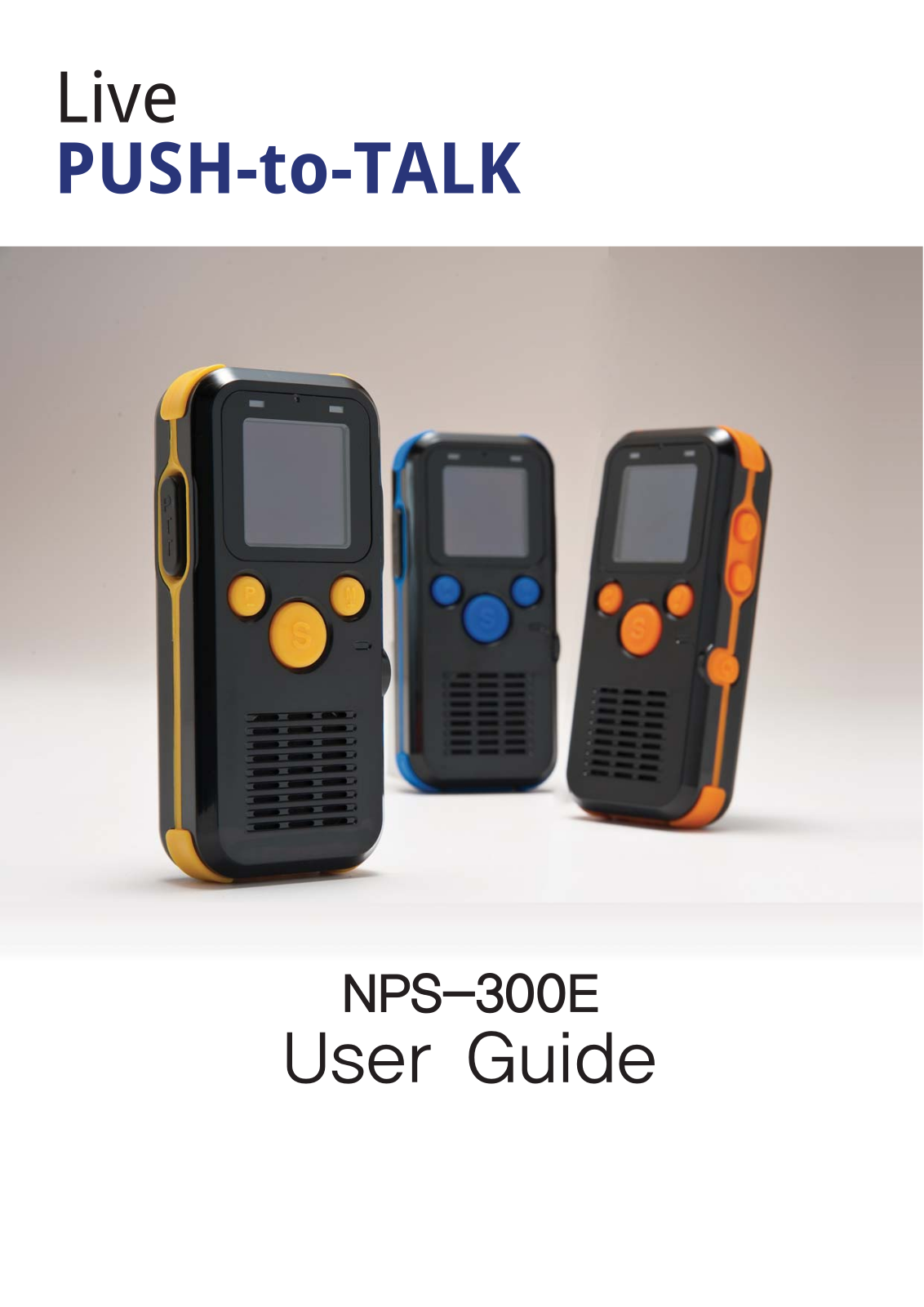 NRPSYSTEM NPS 300E Users manual