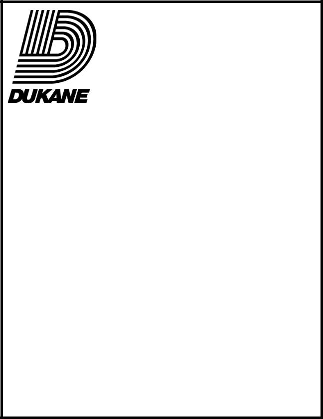 Dukane DK130, DK120, DK140, DK100 User Manual