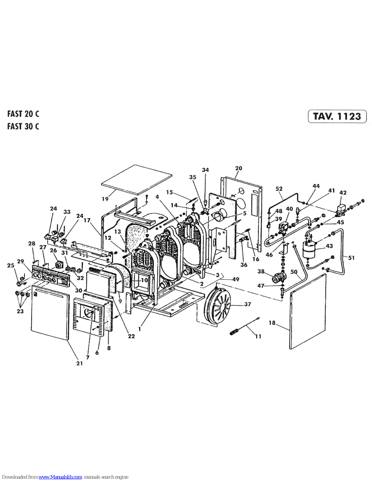 LAMBORGHINI FAST 30 C - SCHEMA User Manual