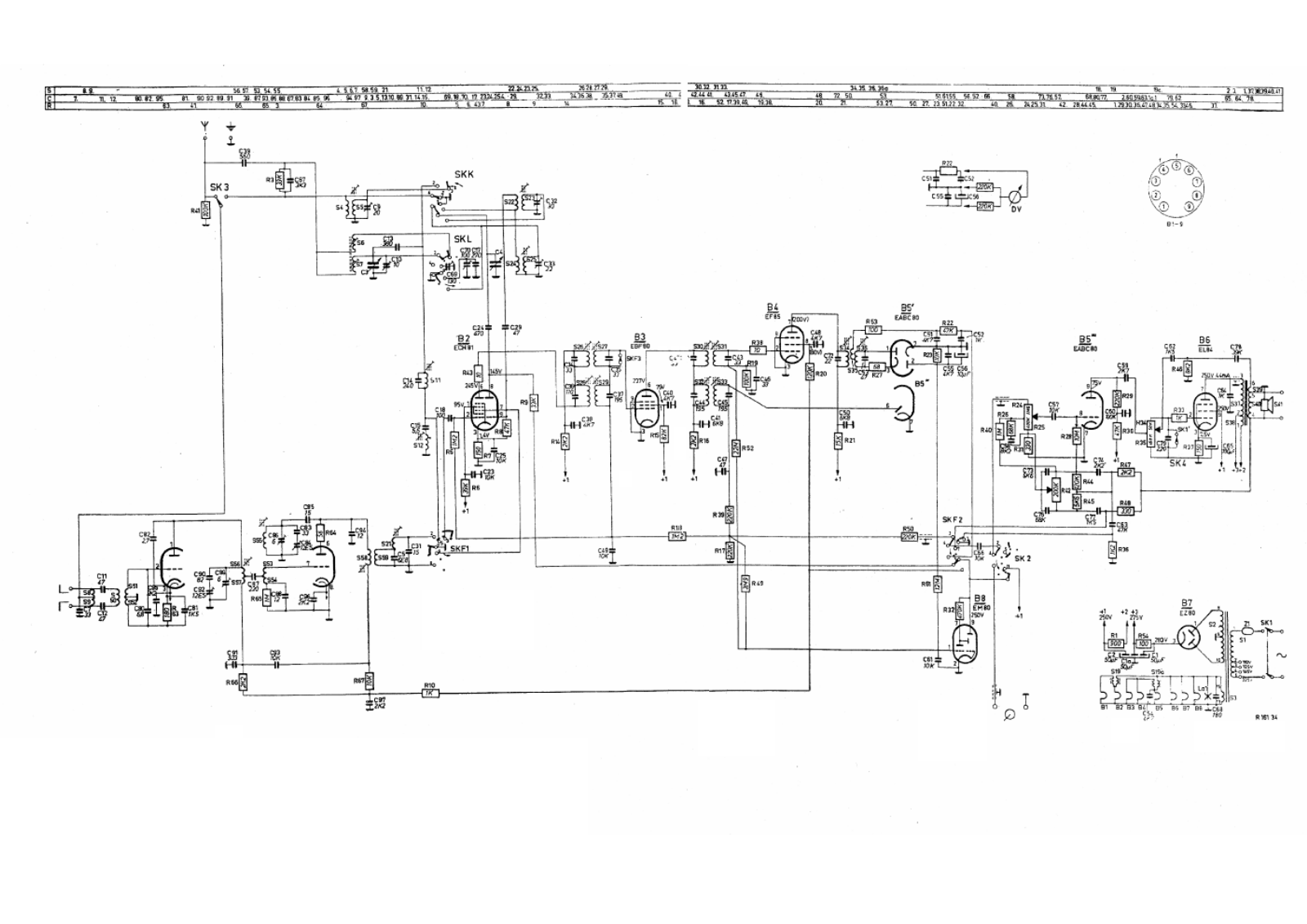 Philips bx453a90 schematic