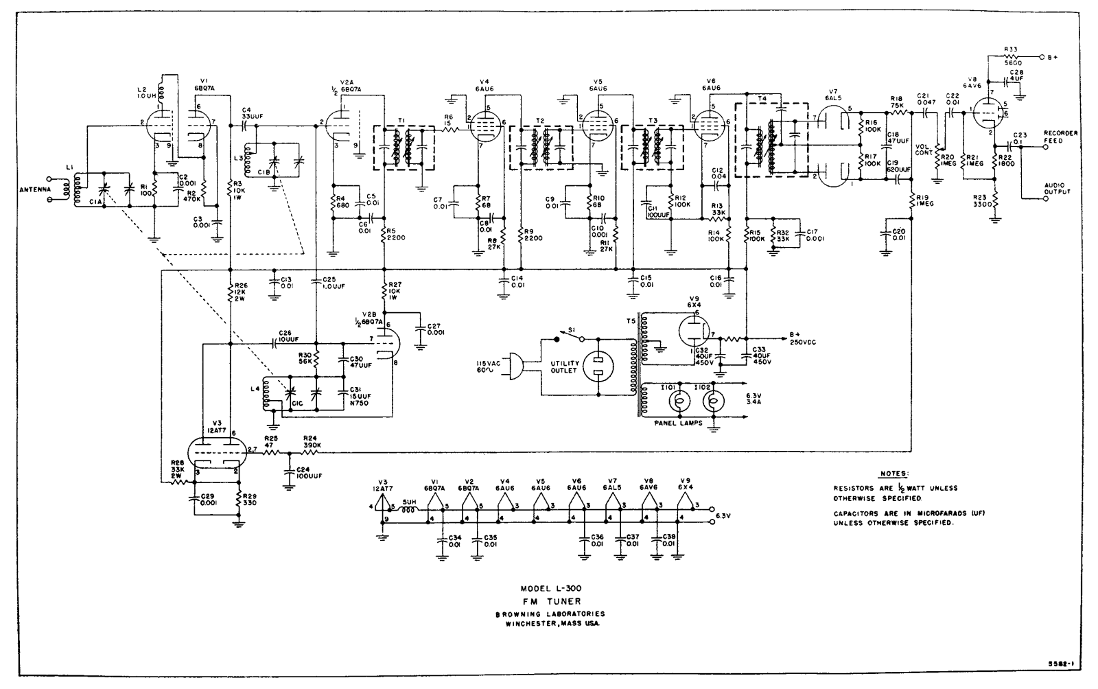 Breuer Dynamic L-300 Schematic