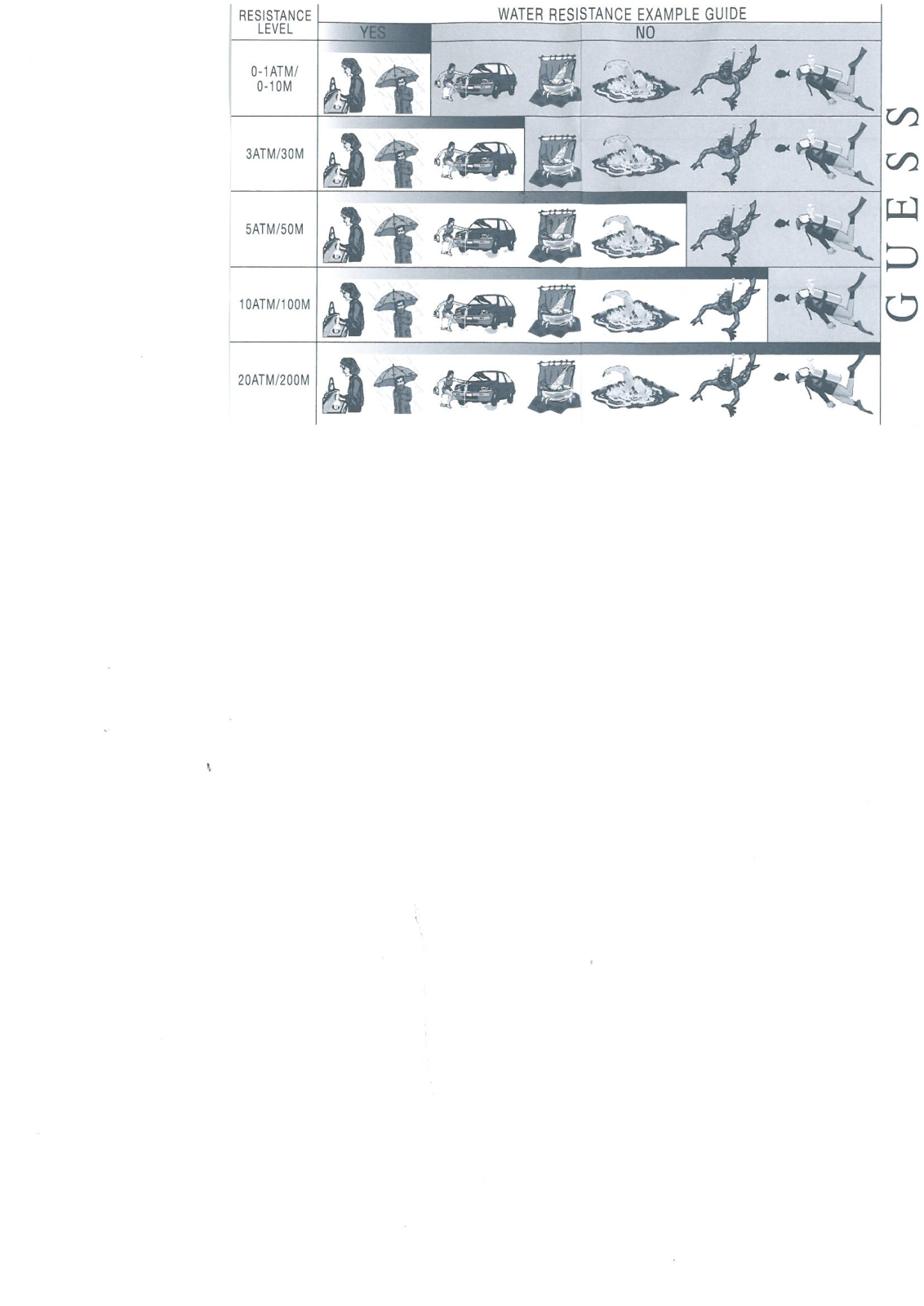 Guess W1083L2 operation manual