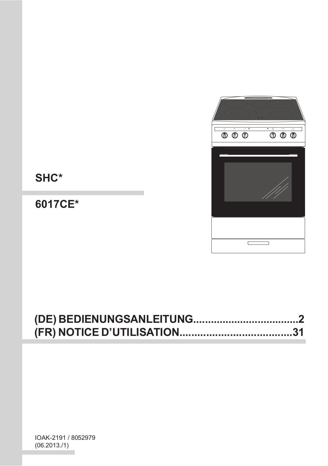 Amica SHC 11662 W, SHC 11661 W User Manual