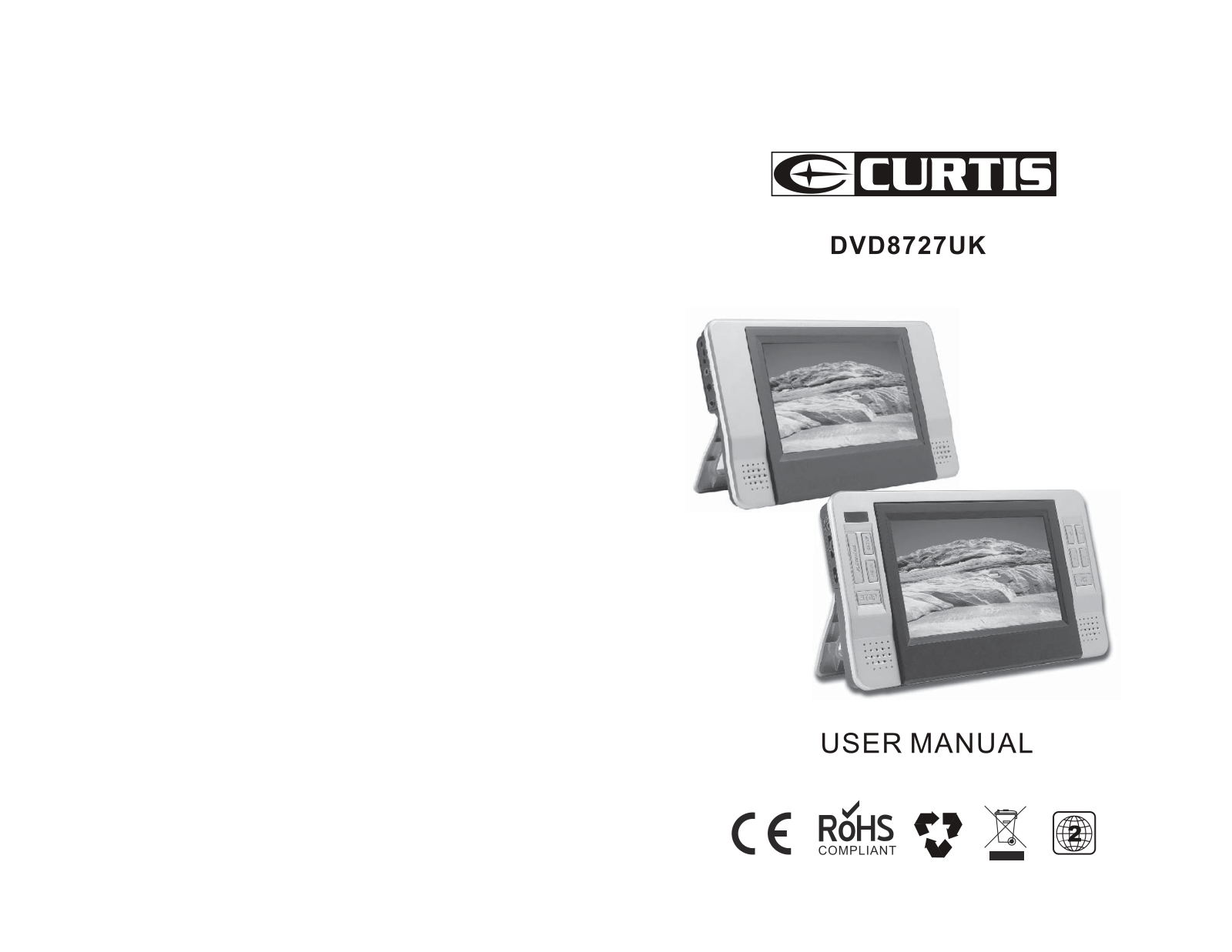 CURTIS DVD8727UK User Manual