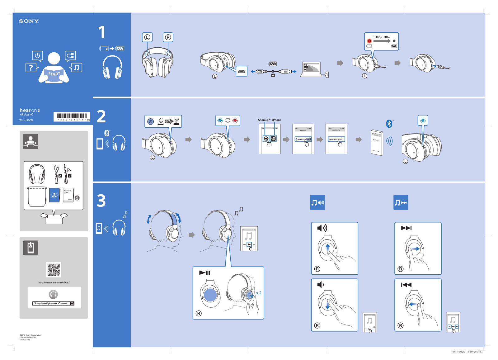 Sony WHH900N User Manual