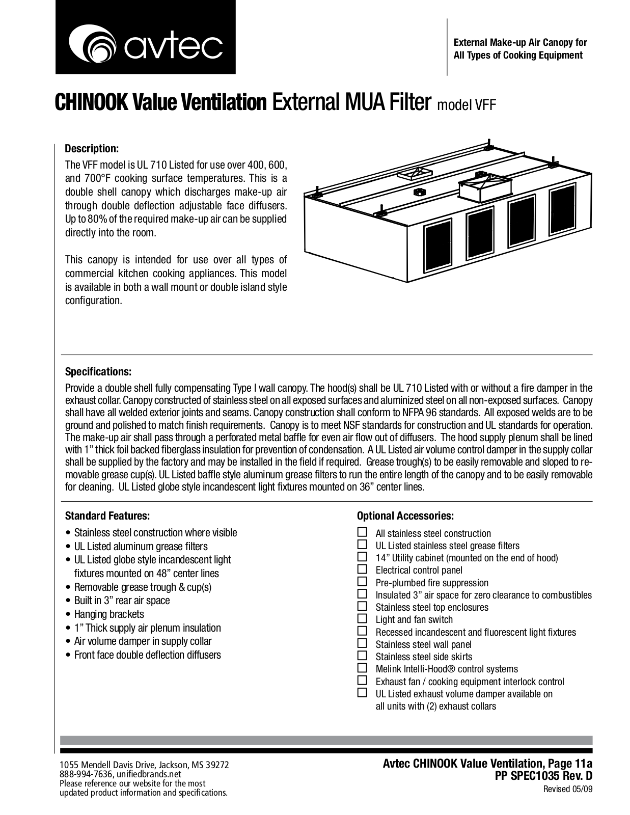 Avtec VFF User Manual