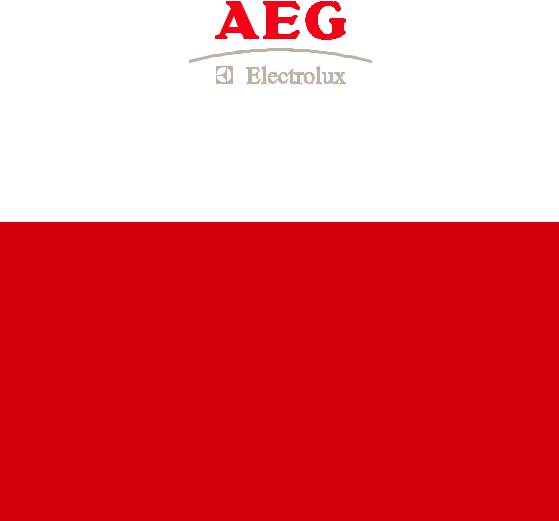 Aeg CCA60S OPERATION MANUAL